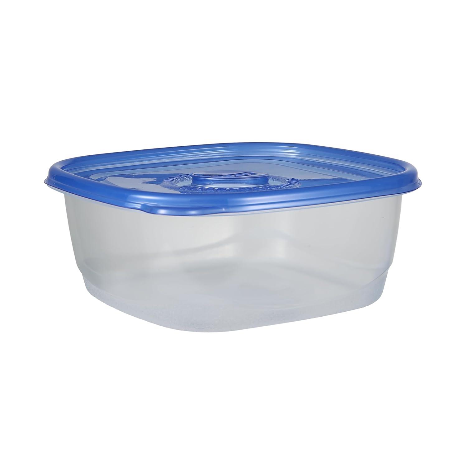 Glad 6337125 104 oz Food Storage Container, Clear - Pack of 3