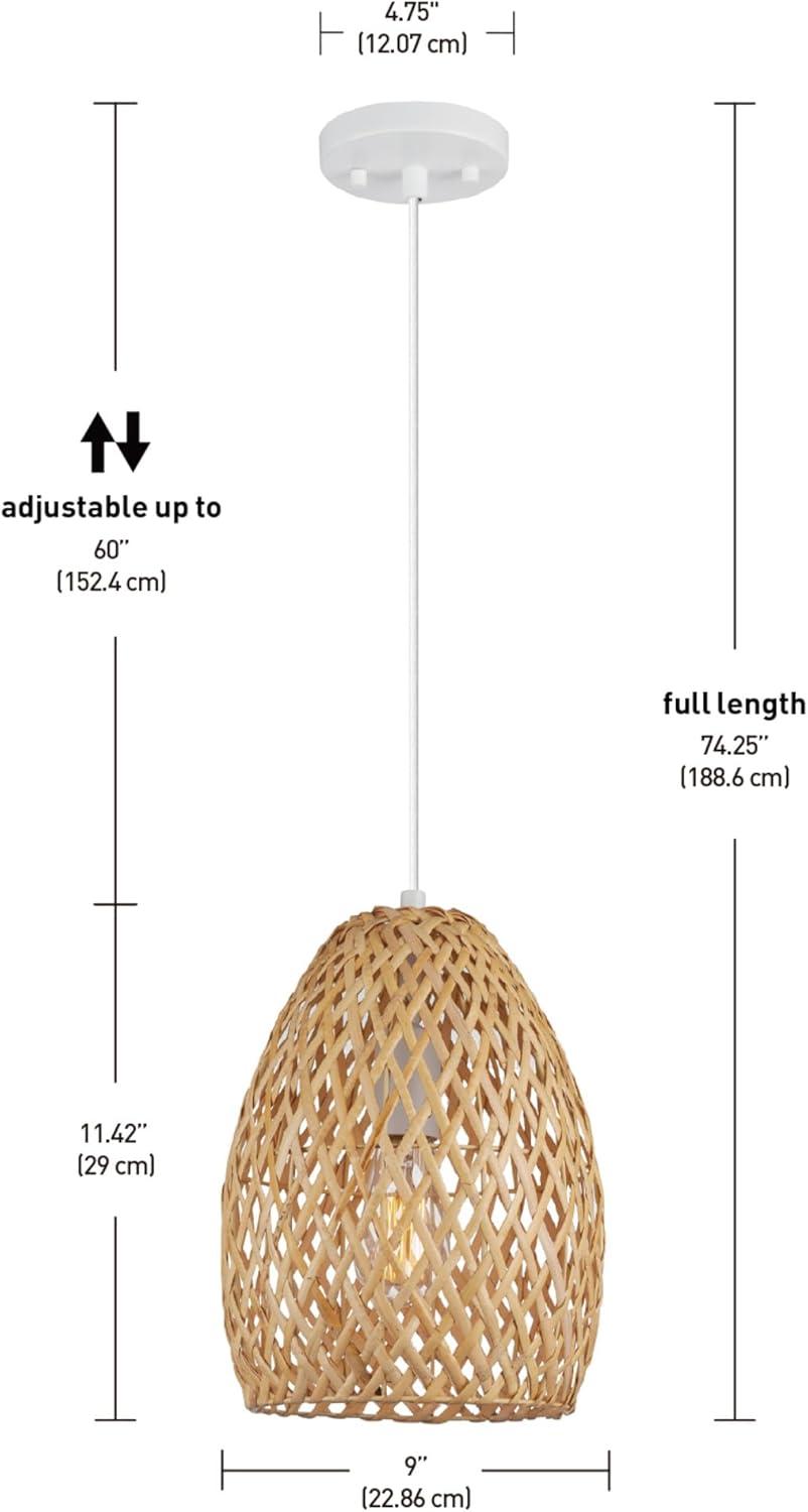 1 - Light White Kitchen Island Pendant