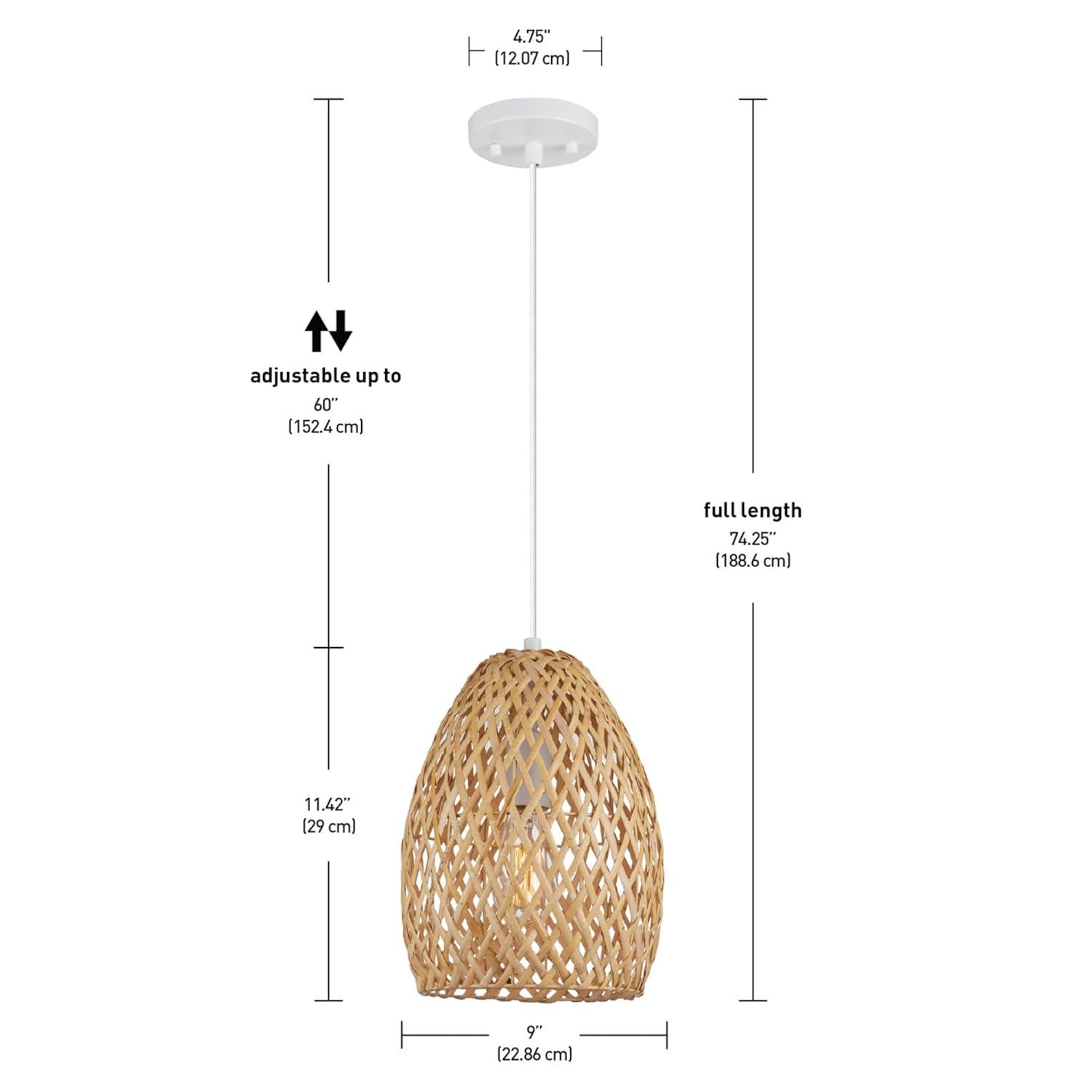 1 - Light White Kitchen Island Pendant