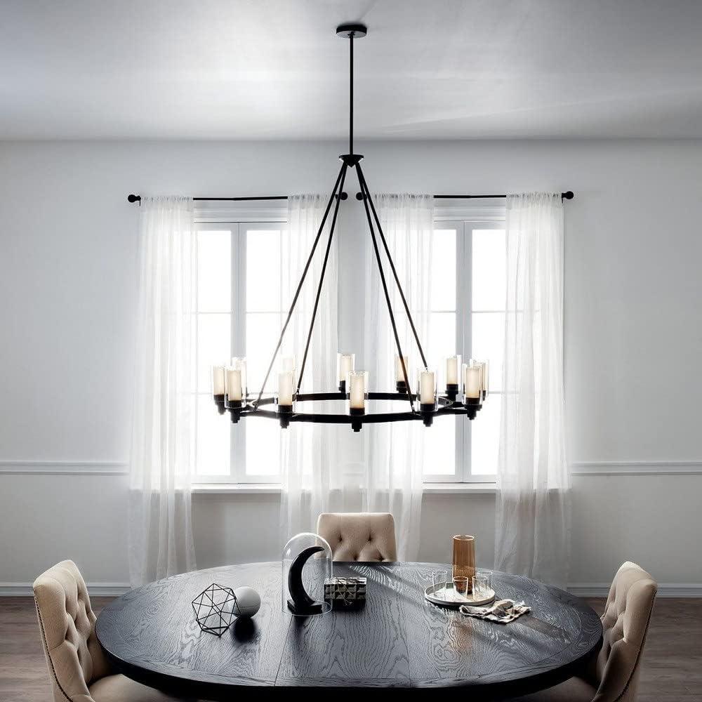 Twelve Light Chandelier With Soft Contemporary Inspirations 41 Inches Tall By 44.5 Inches Wide-Olde Bronze Finish Kichler Lighting 2347Oz