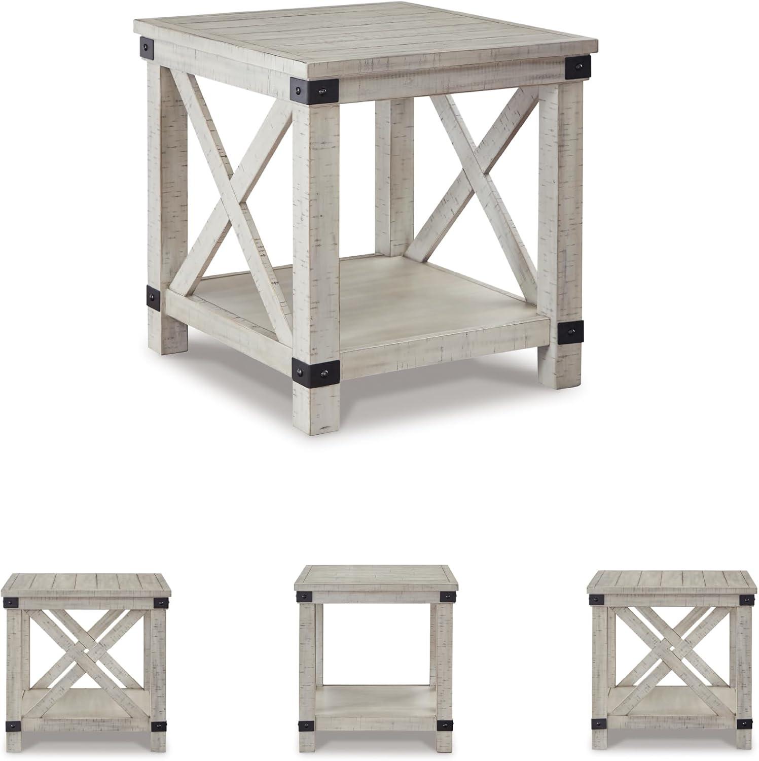 Signature Design by Ashley Casual Carynhurst End Table  Whitewash