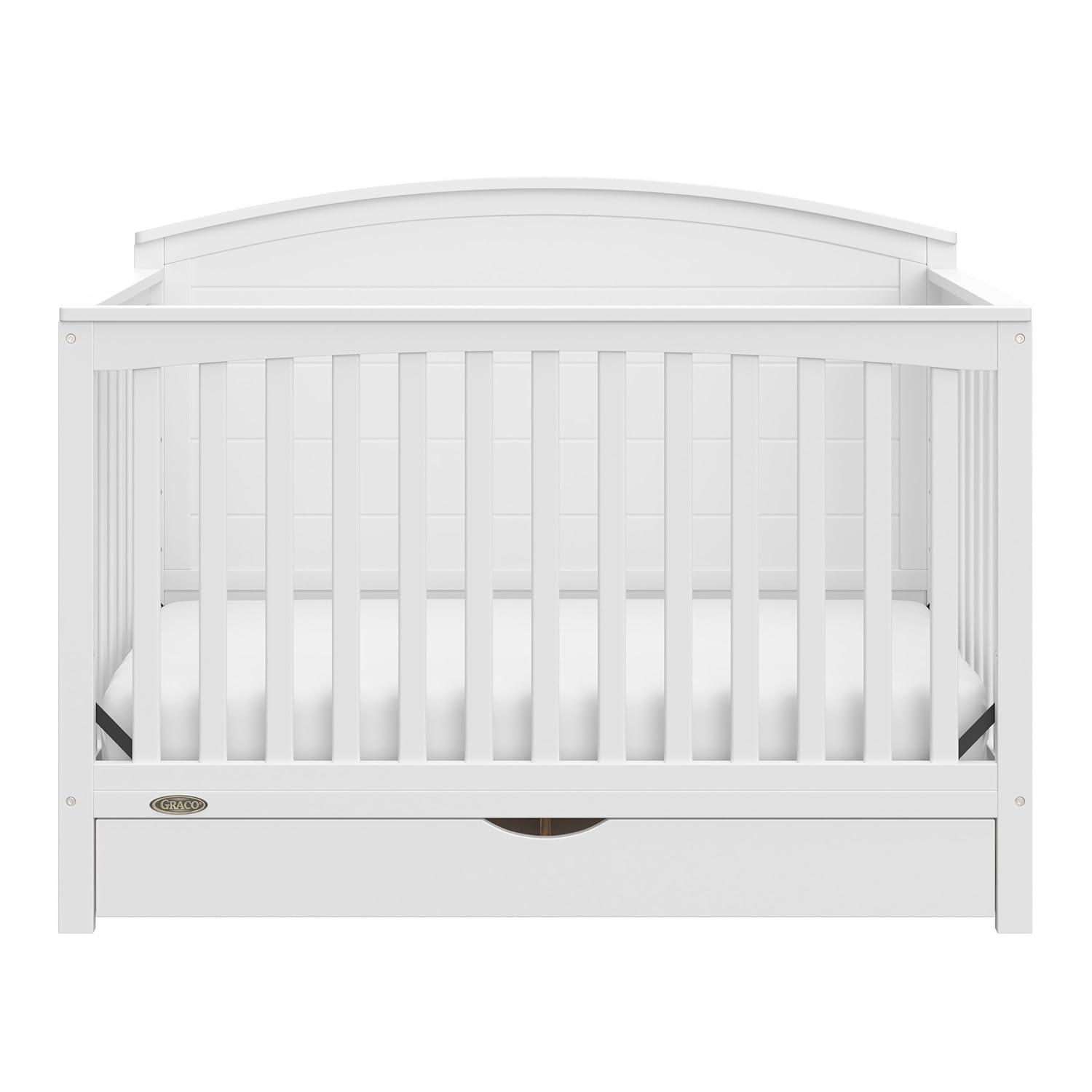 Graco Bellwood 5-in-1 Convertible Crib with Drawer