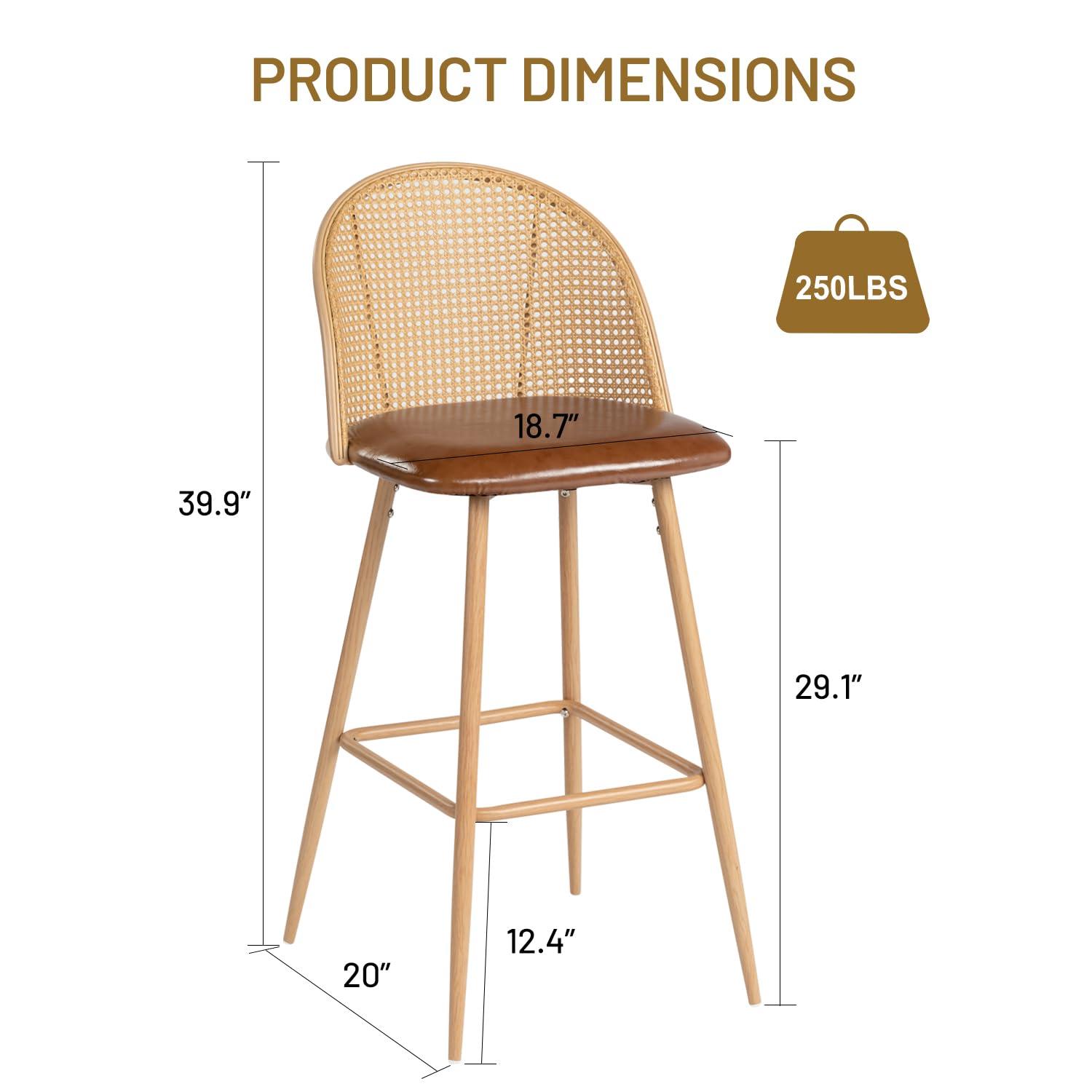 Bayou Breeze Upholstered Swivel Bar & Counter Stool (Set Of 2)