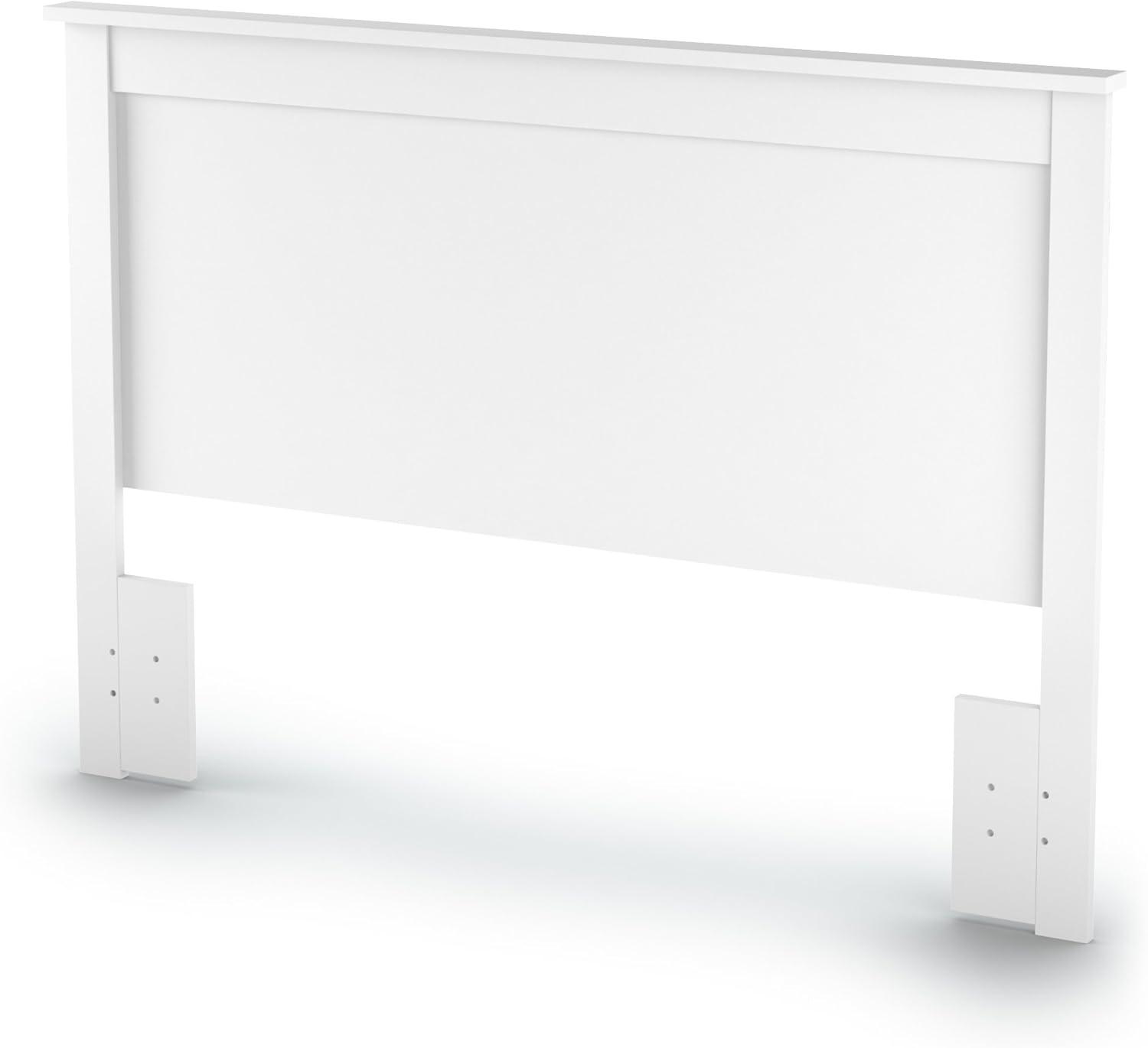 South Shore Breakwater Full / Queen Panel Headboard in White