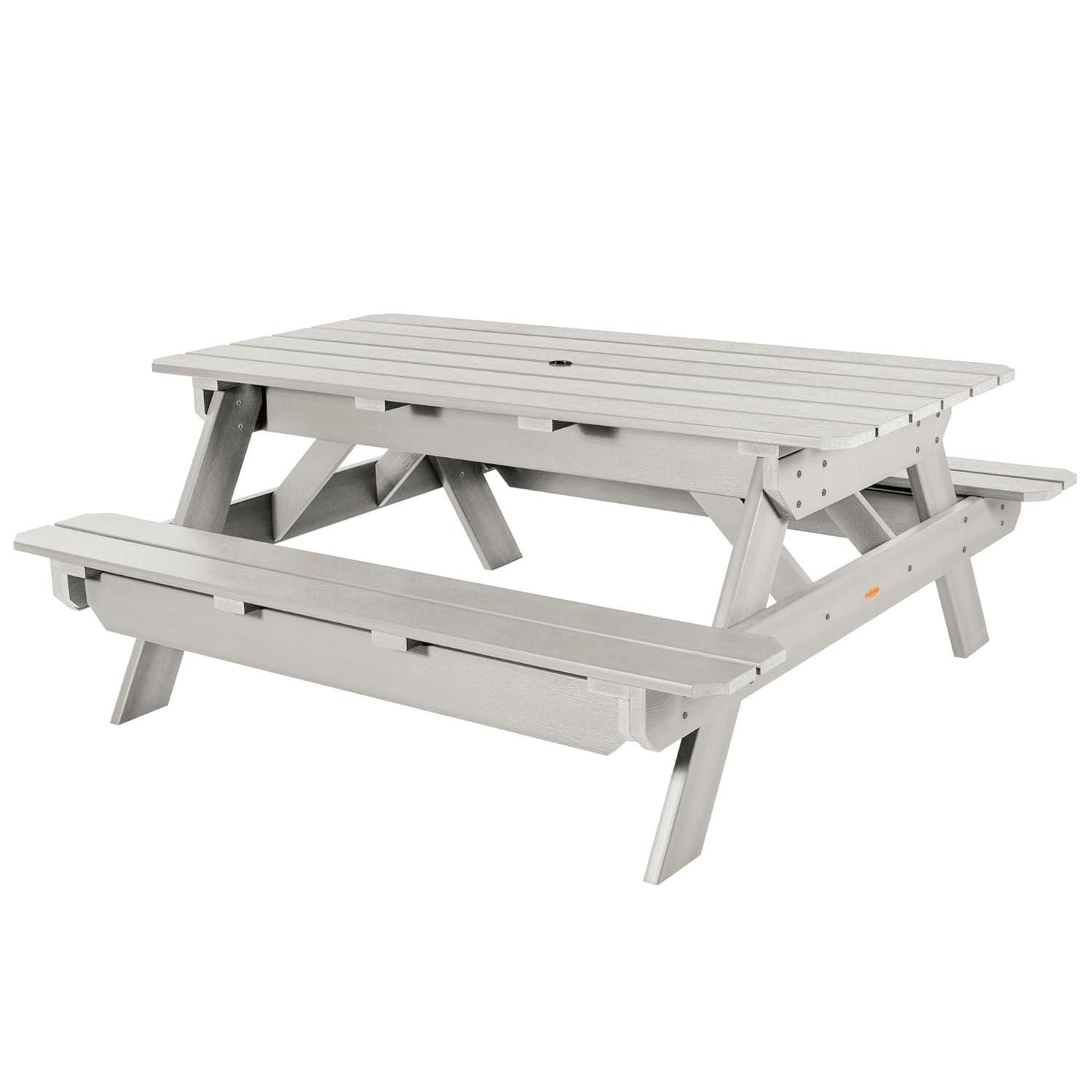 Highwood Hometown Picnic Table -Outdoor, Eco-friendly, Synthetic Wood