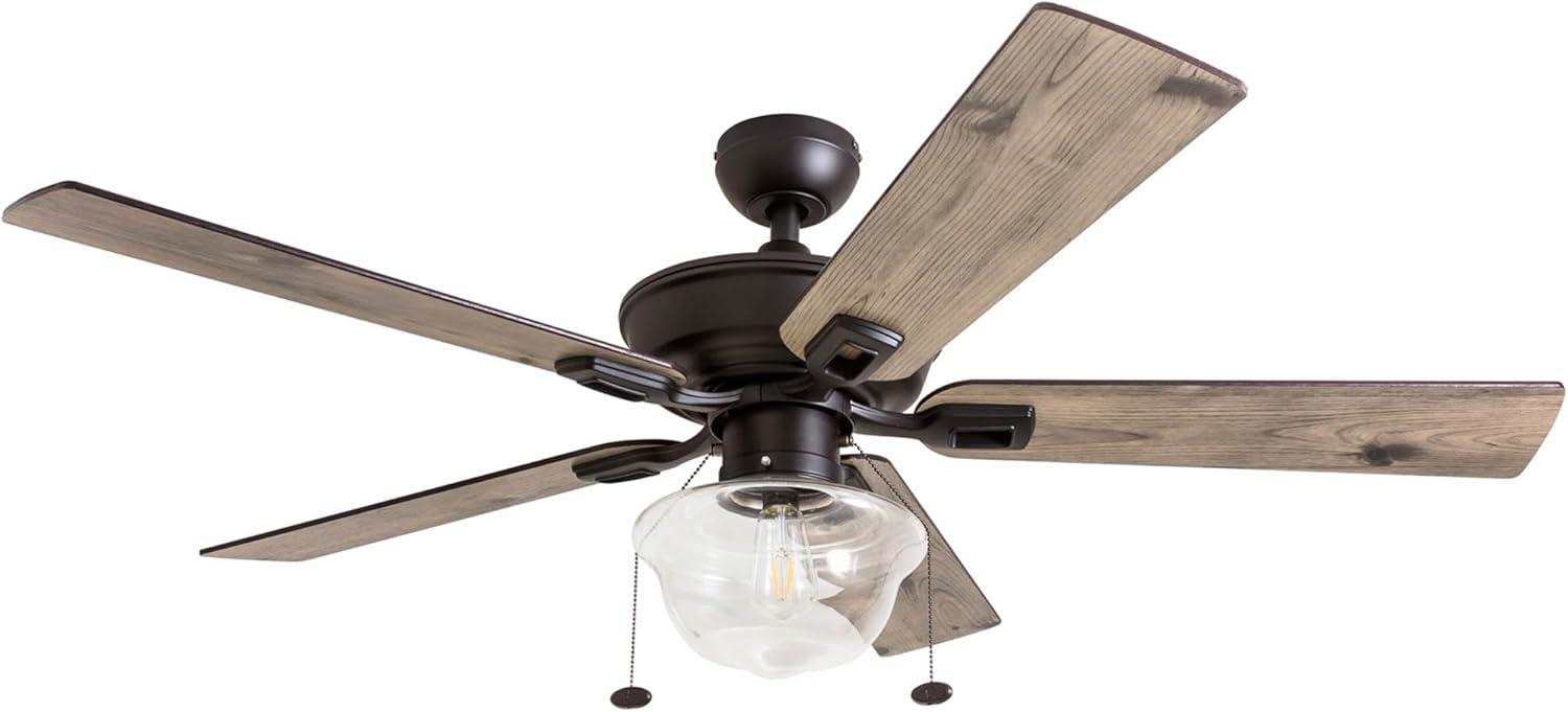 Prominence Home 52" Abner Indoor/Outdoor Bronze Ceiling Fan