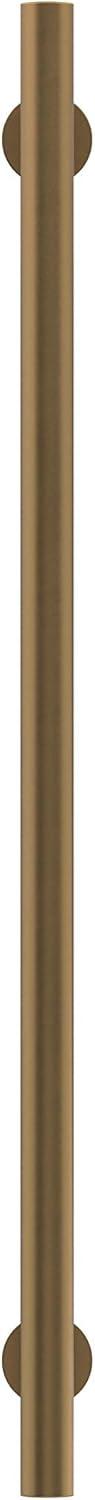 Amerock Radius 10-1/16 inch (256mm) Center-to-Center Champagne Bronze Cabinet Pull