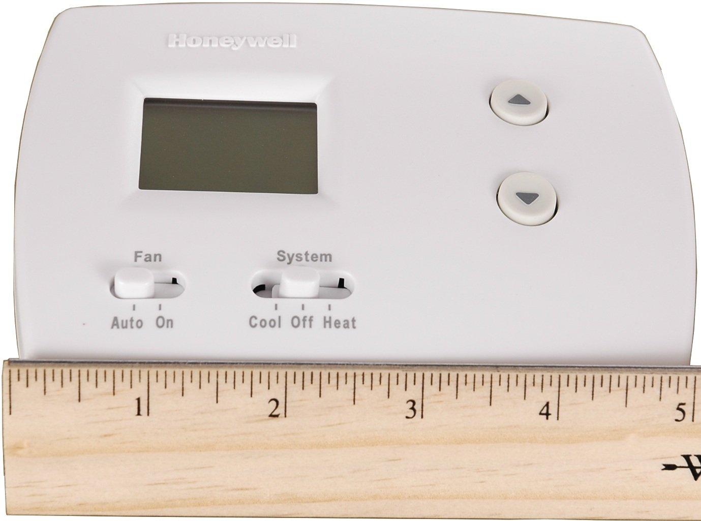 Honeywell TH3210D1004 Digital White Non-Programmable Thermostat
