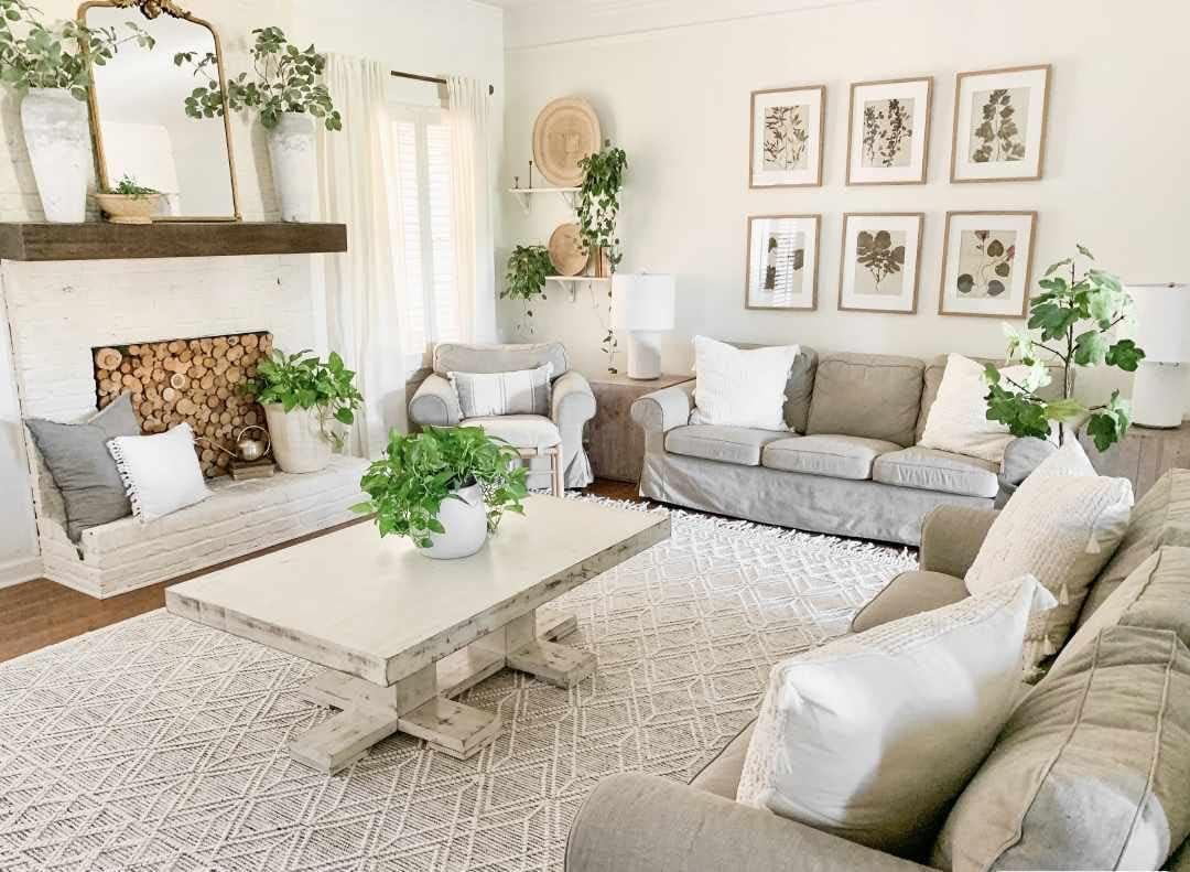 Hauteloom Rectangle Area Rug   Ivory