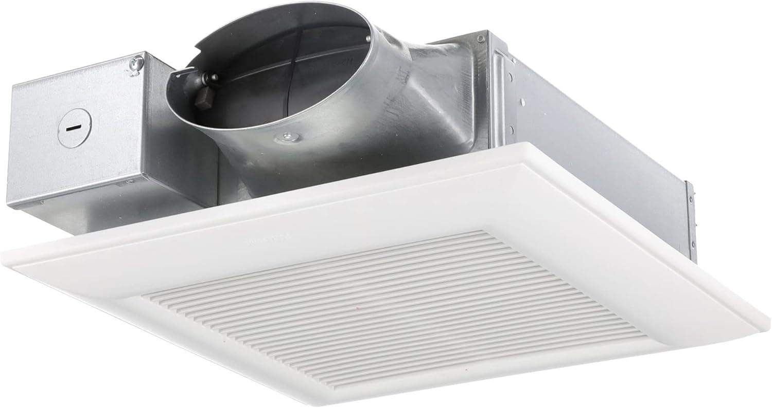Panasonic WhisperValue Ceiling/Wall Mount Bathroom Exhaust Fan, 50-80-100 CFM, FV-0510VS1