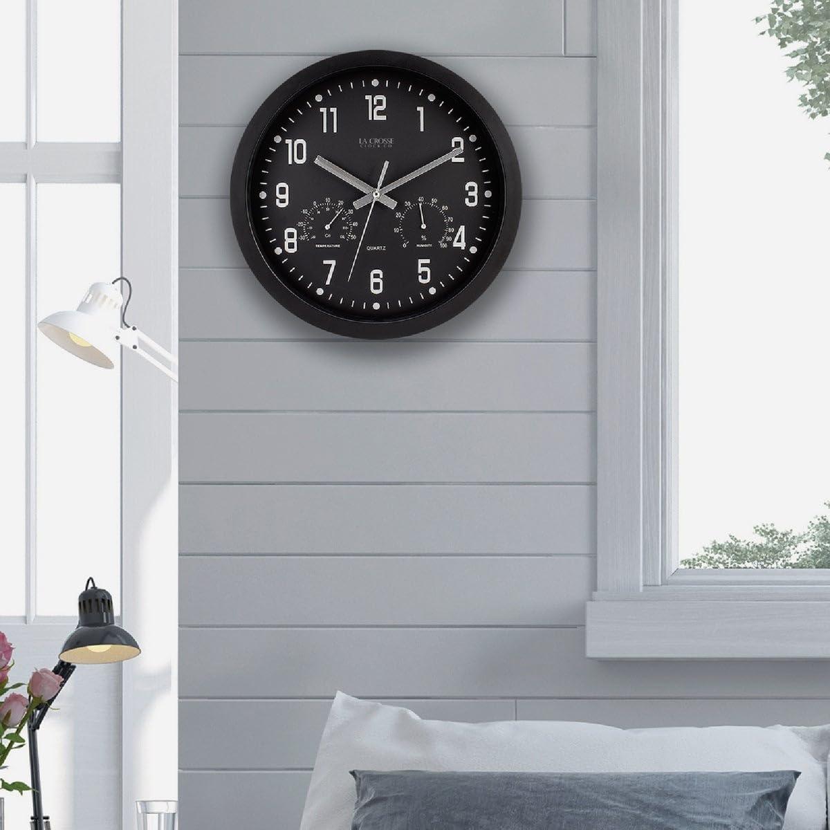 La Crosse Technology Analog Indoor 10.5'' Wall Clock