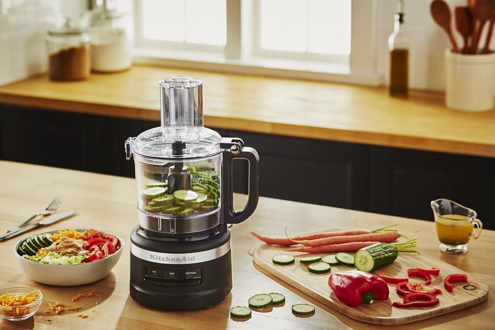 KitchenAid ® Matte Black 7-Cup Food Processor