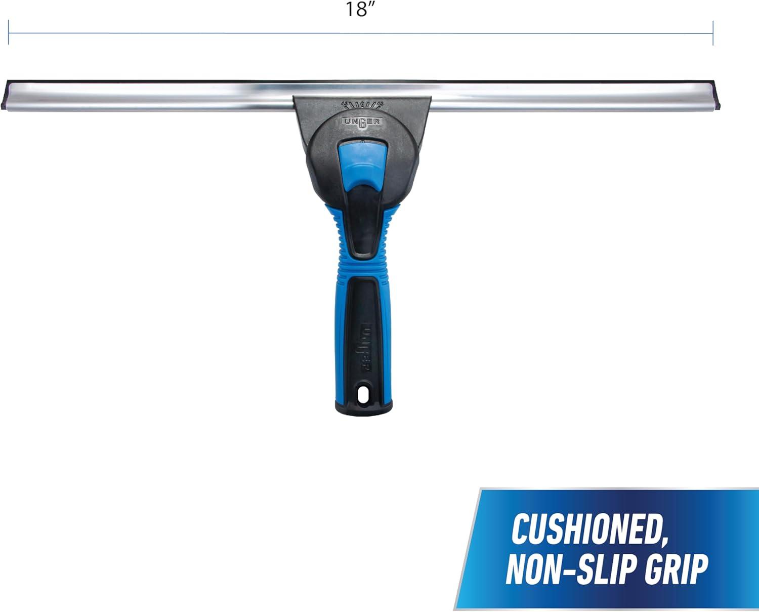 18-Inch Swivel Window Squeegee with Poly Blade