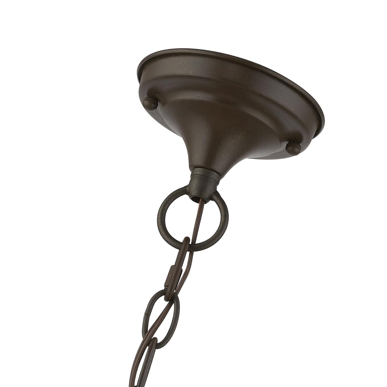 Livex Lighting Livingston 4 - Light Pendant in  English Bronze/Antique Brass