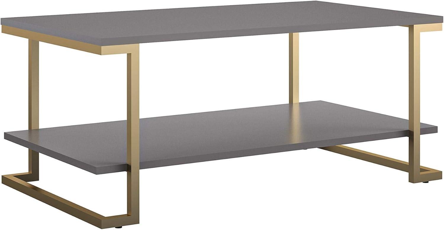 Camila Sled Coffee Table with Storage