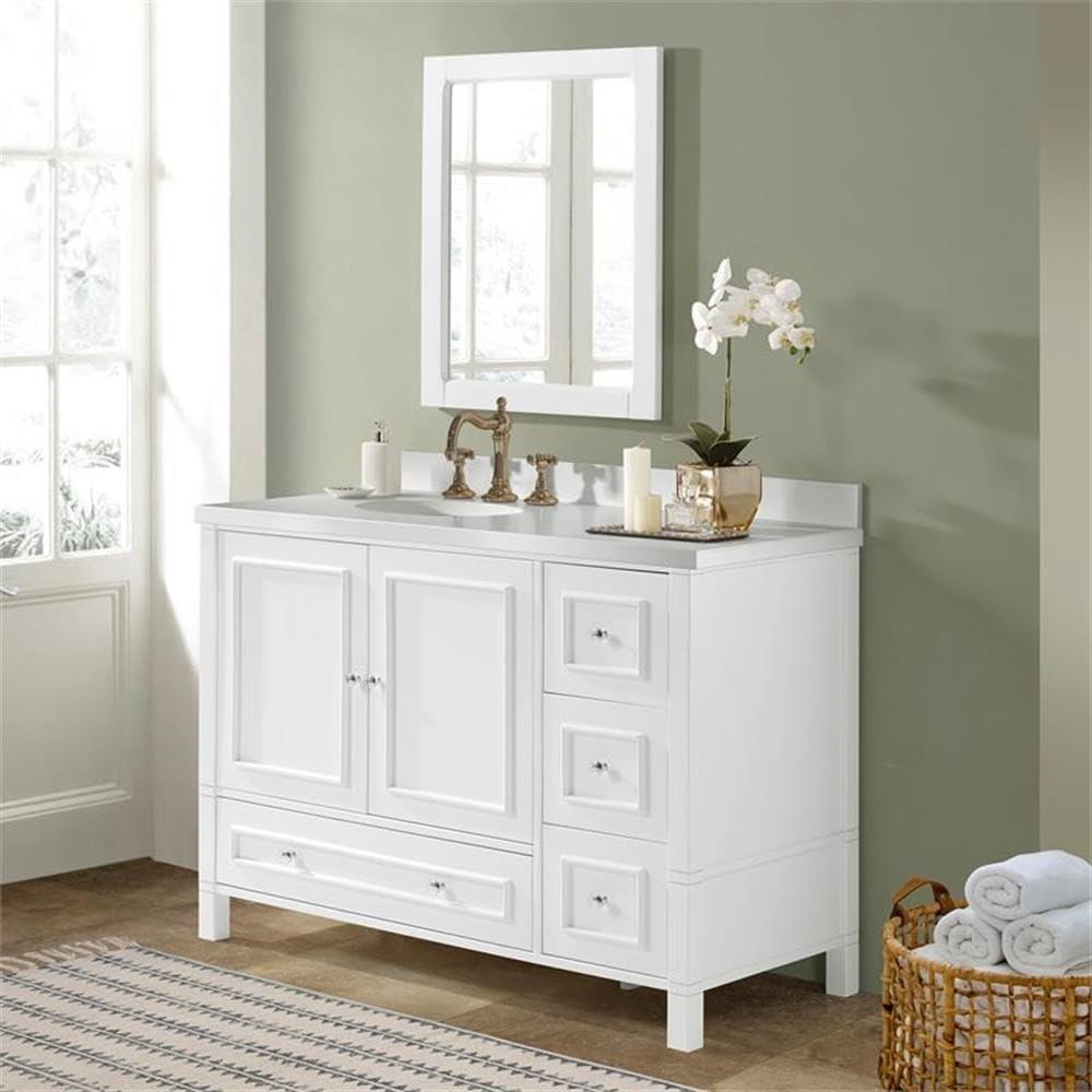 Williamsburg 48"W Style Vanity Cabinet With Soft Close Doors And Drawers