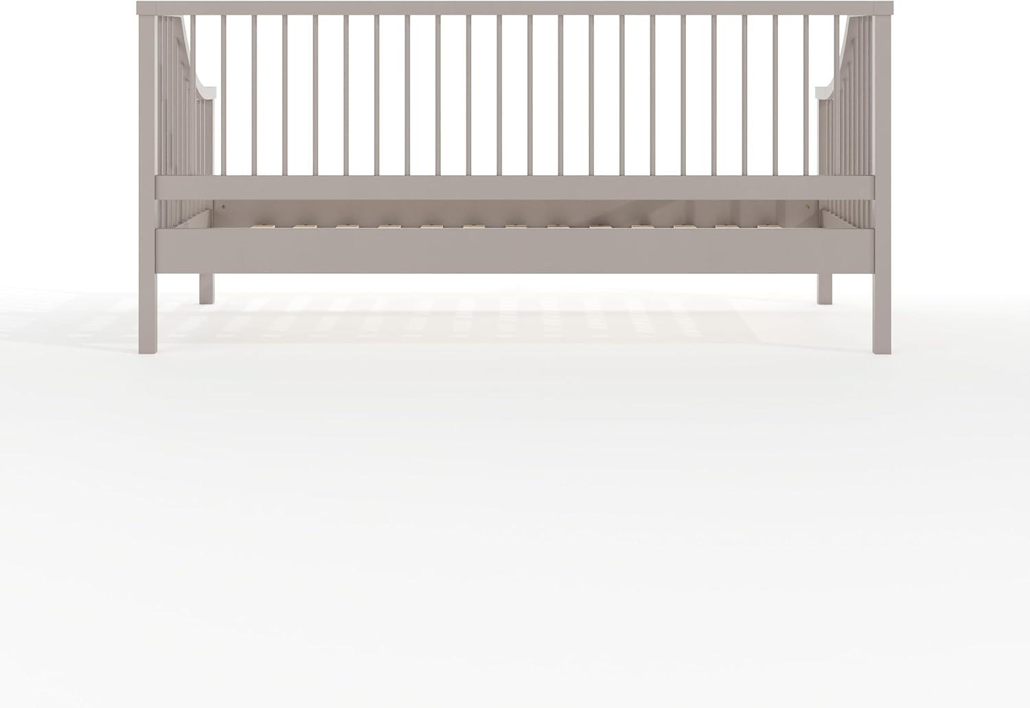 Martha Stewart Martha Stewart Neely Wooden Platform Daybed With Spindles And Wood Slat Foundation