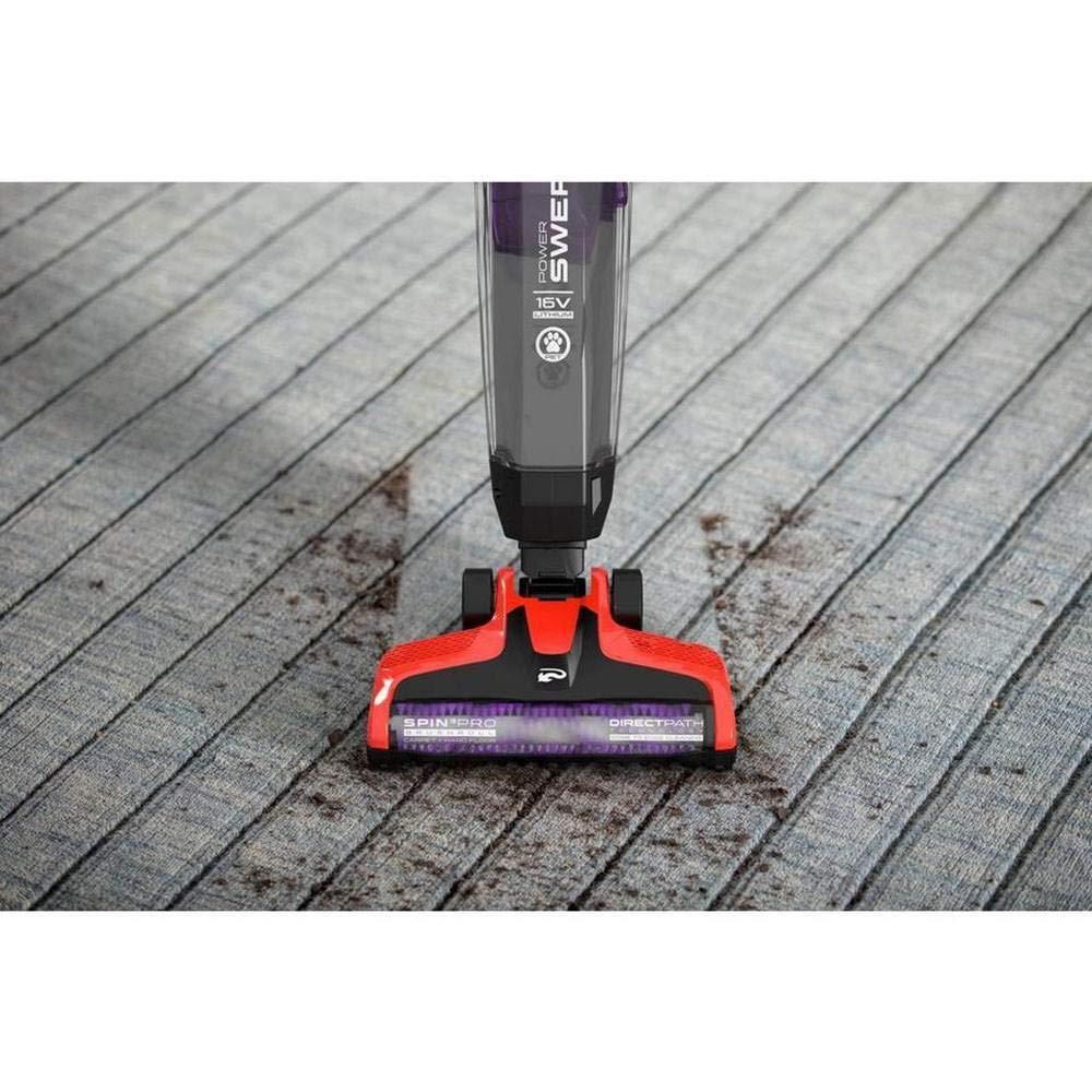 Power Swerve Pet, Lightweight Cordless Stick Upright Vacuum Cleaner, For Carpet And Hard Floors, Bd22052v, Red
