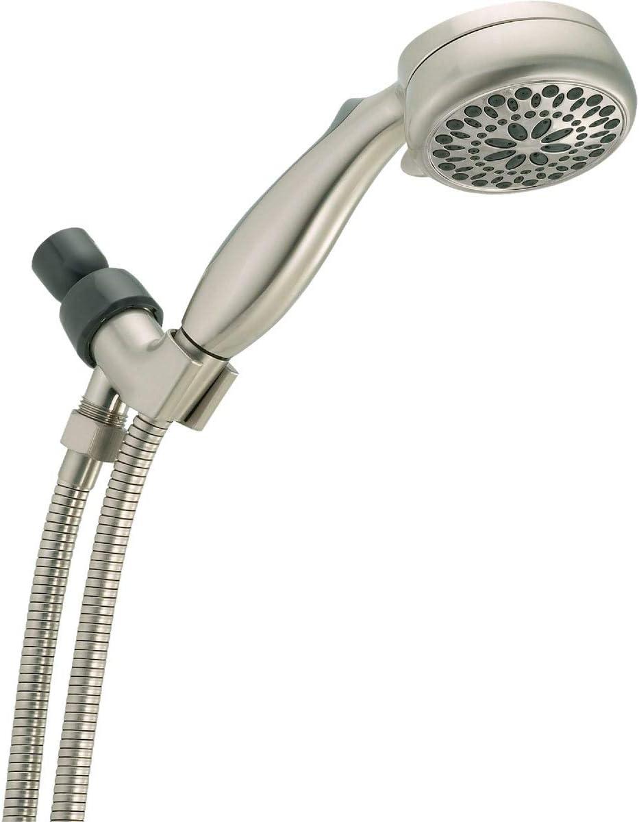 Delta Brushed Nickel 7 settings Showerhead 1.75 gpm