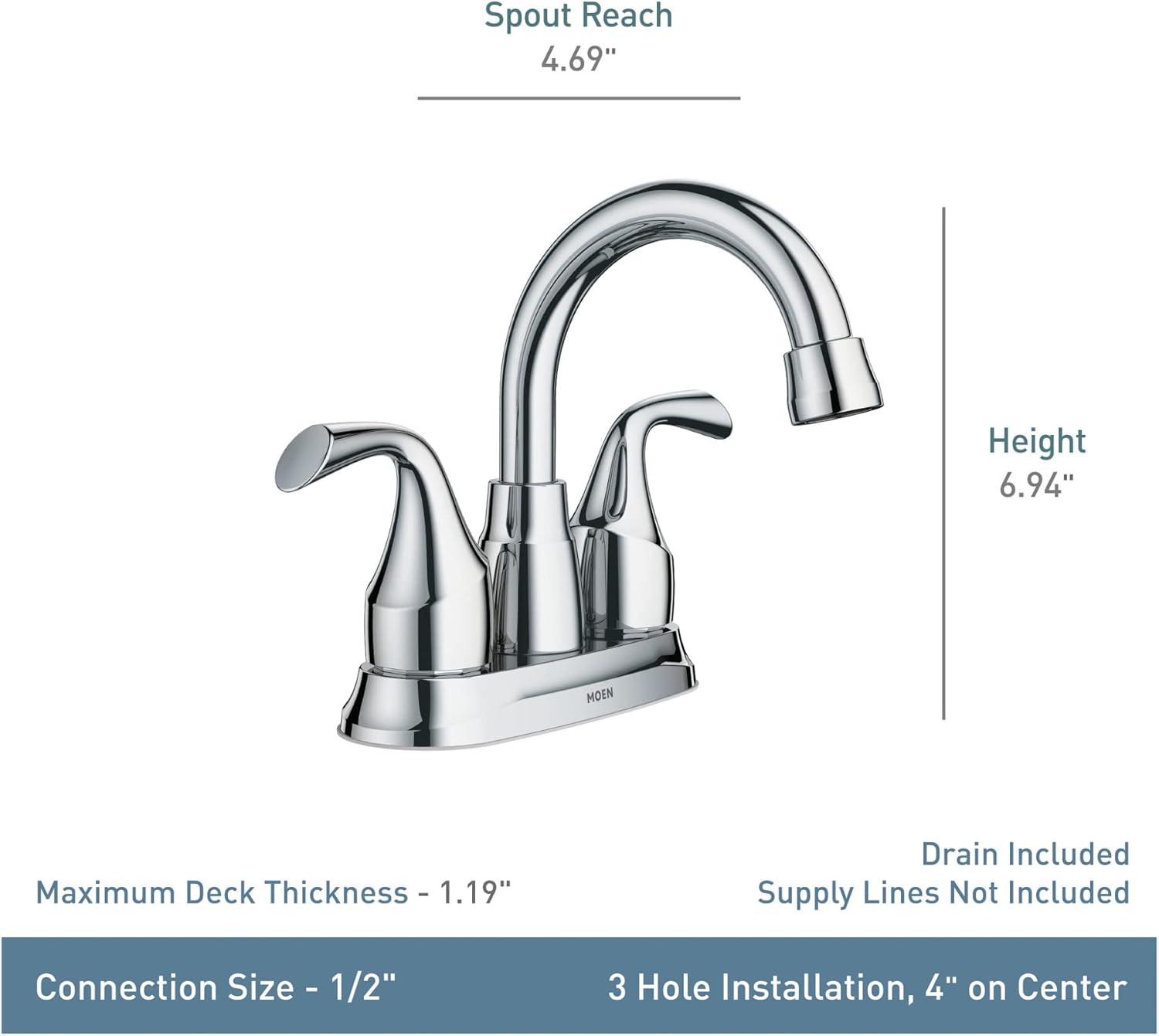 Idora Centerset Bathroom Faucet with Drain Assembly