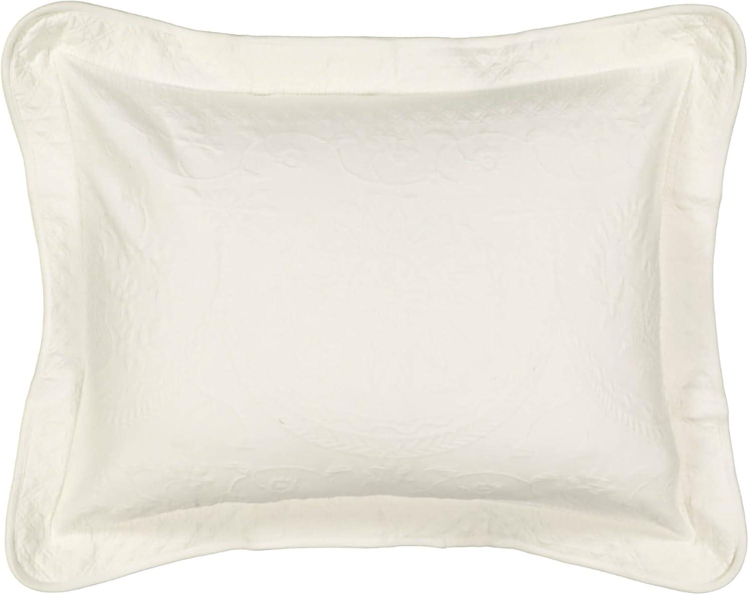 King Charles Matelasse Cotton Pillow Sham