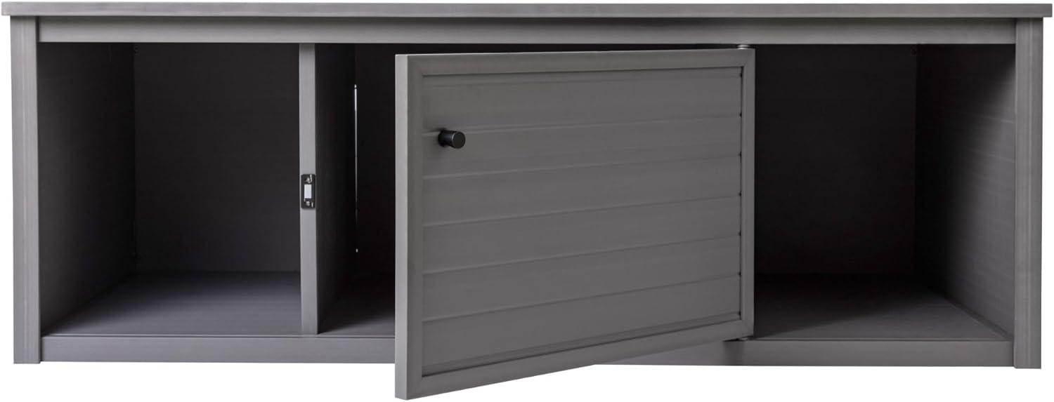 New Age Pet® ECOFLEX® 48-Inch Versa Stand, Grey - Moisture-Resistant Wood Plastic Composite Storage for Pet Bedding, Food, Toys