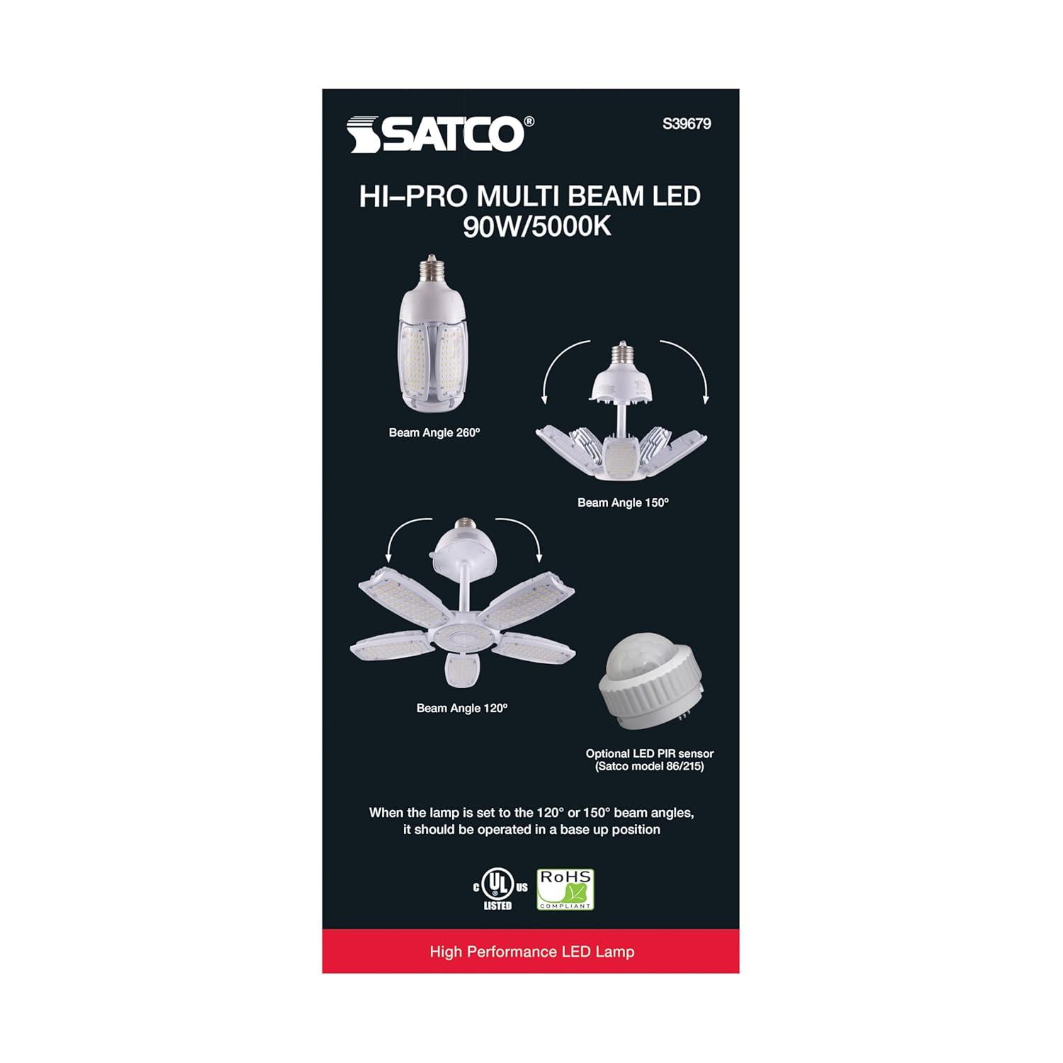 200 Watt Equivalent Corncob E26/Medium (Standard) 5000K LED Bulb