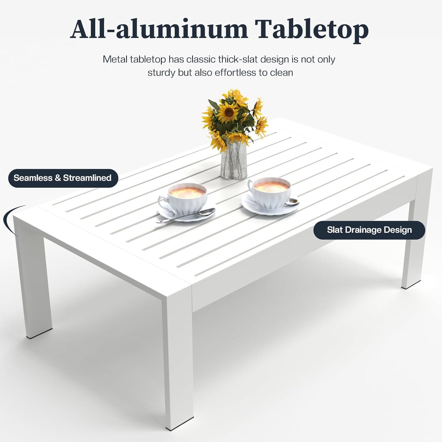 Alturas Standalone Product 50" Wide Outdoor Loveseat