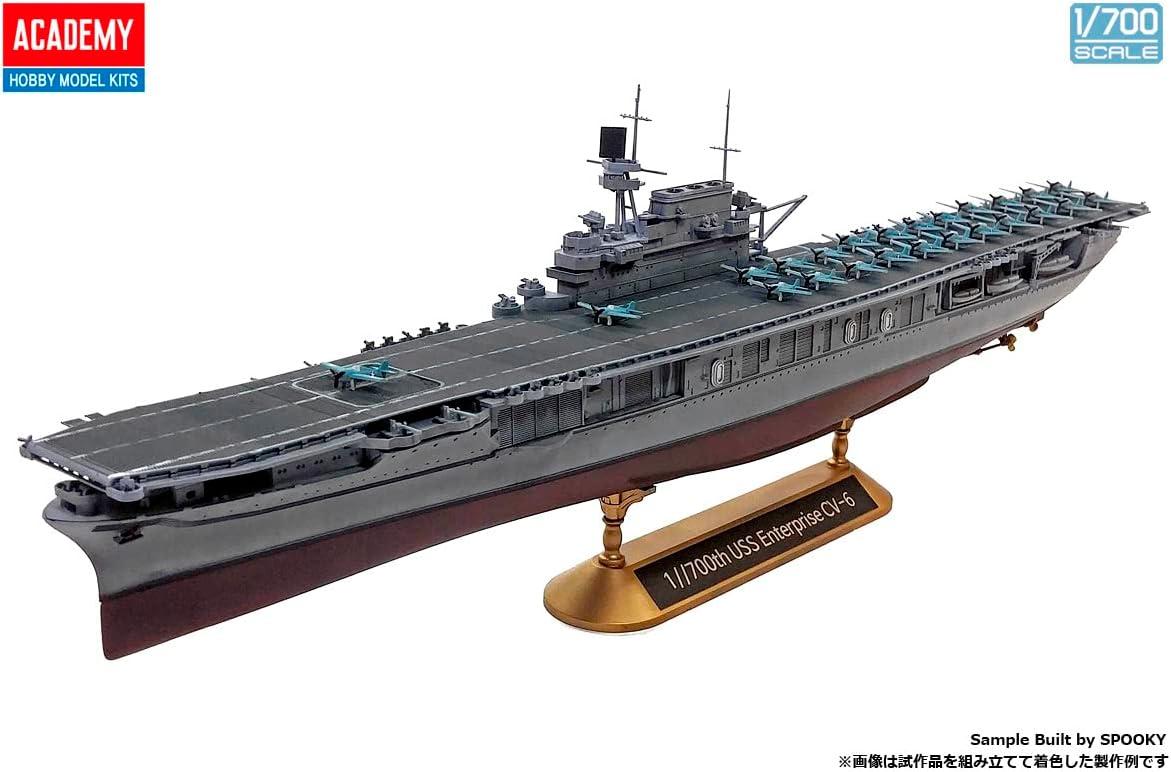 ACADEMY Models USS Enterprise CV-6 Battle Midway 1/700, Model Kits