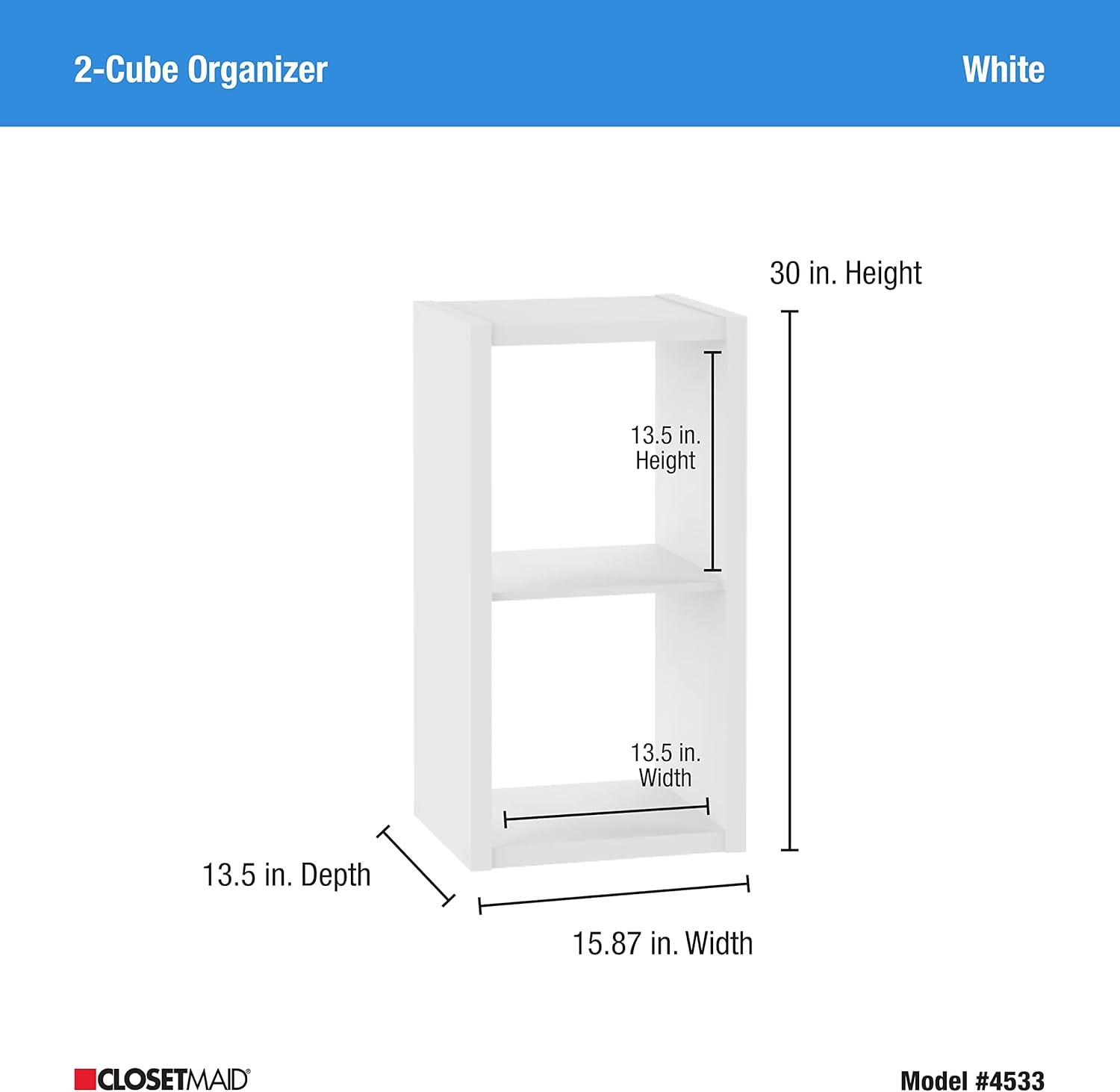 30" H x 15.87" W Cube Bookcase