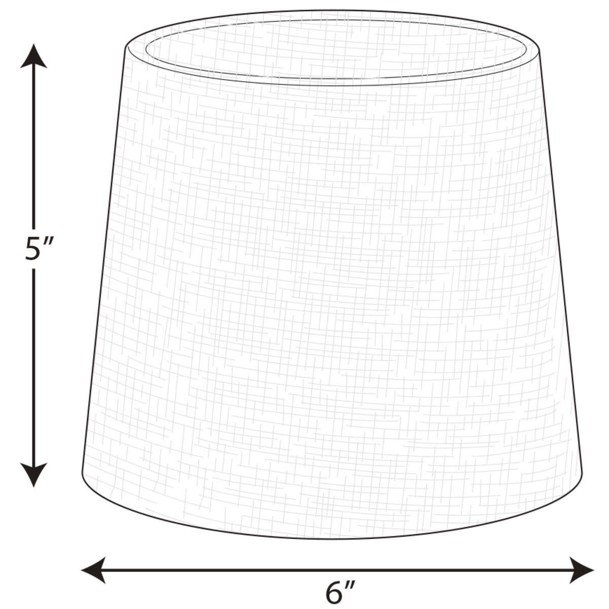 Natural Burlap Accessory Shade