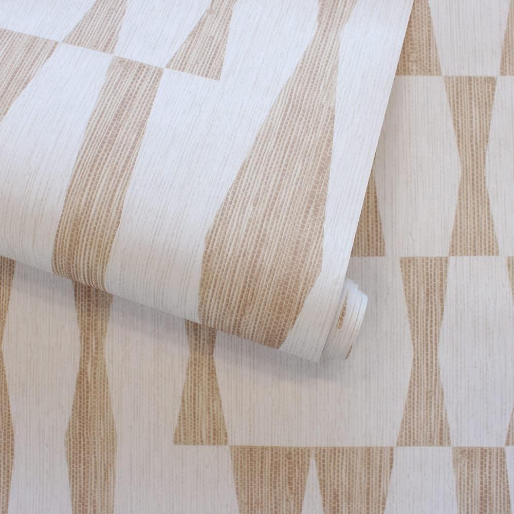 Mirin Peel + Stick Wallpaper - Textured Jute