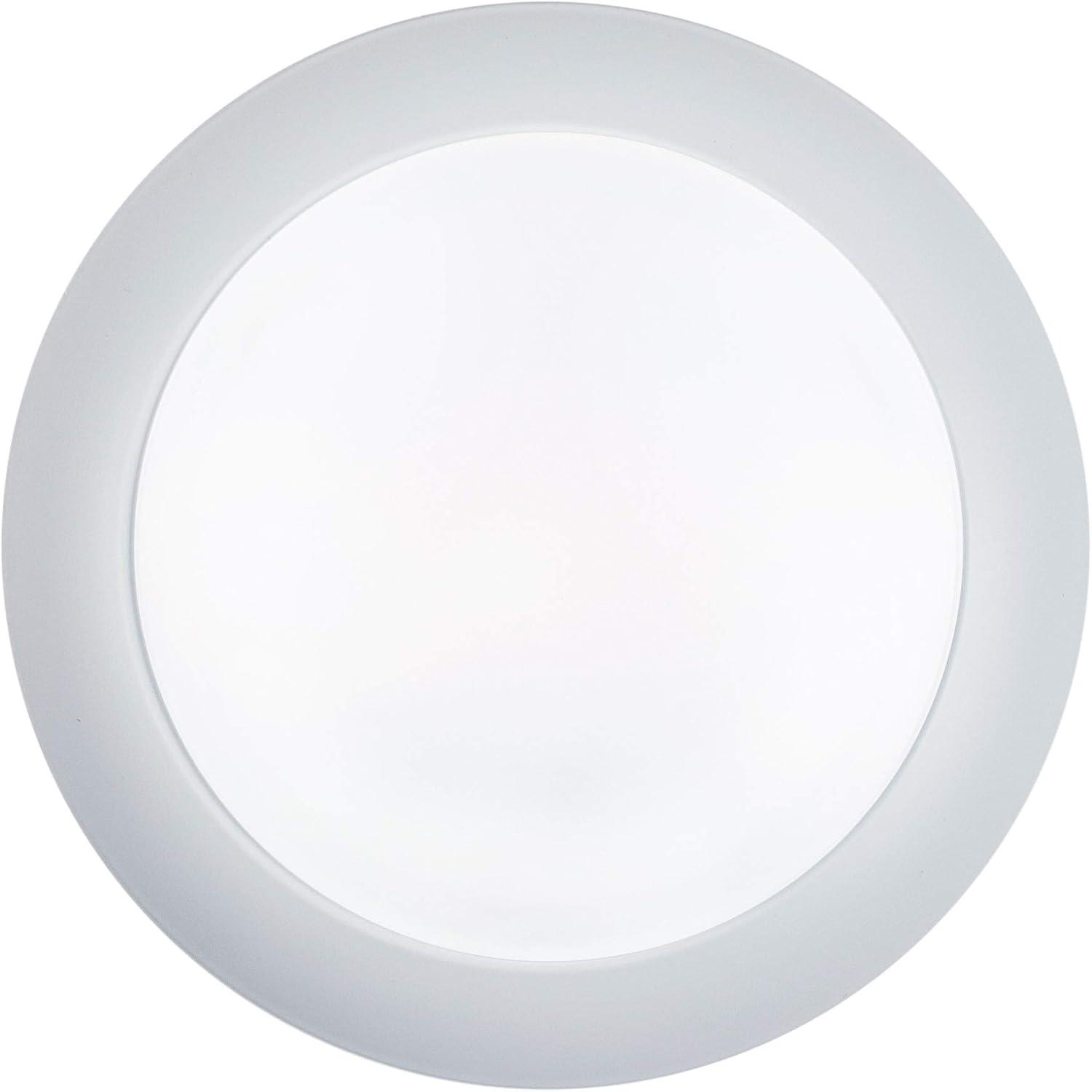 WAC Lighting Disc 6" Aluminum Flush Mount for Junction Box in White (Set of 10)