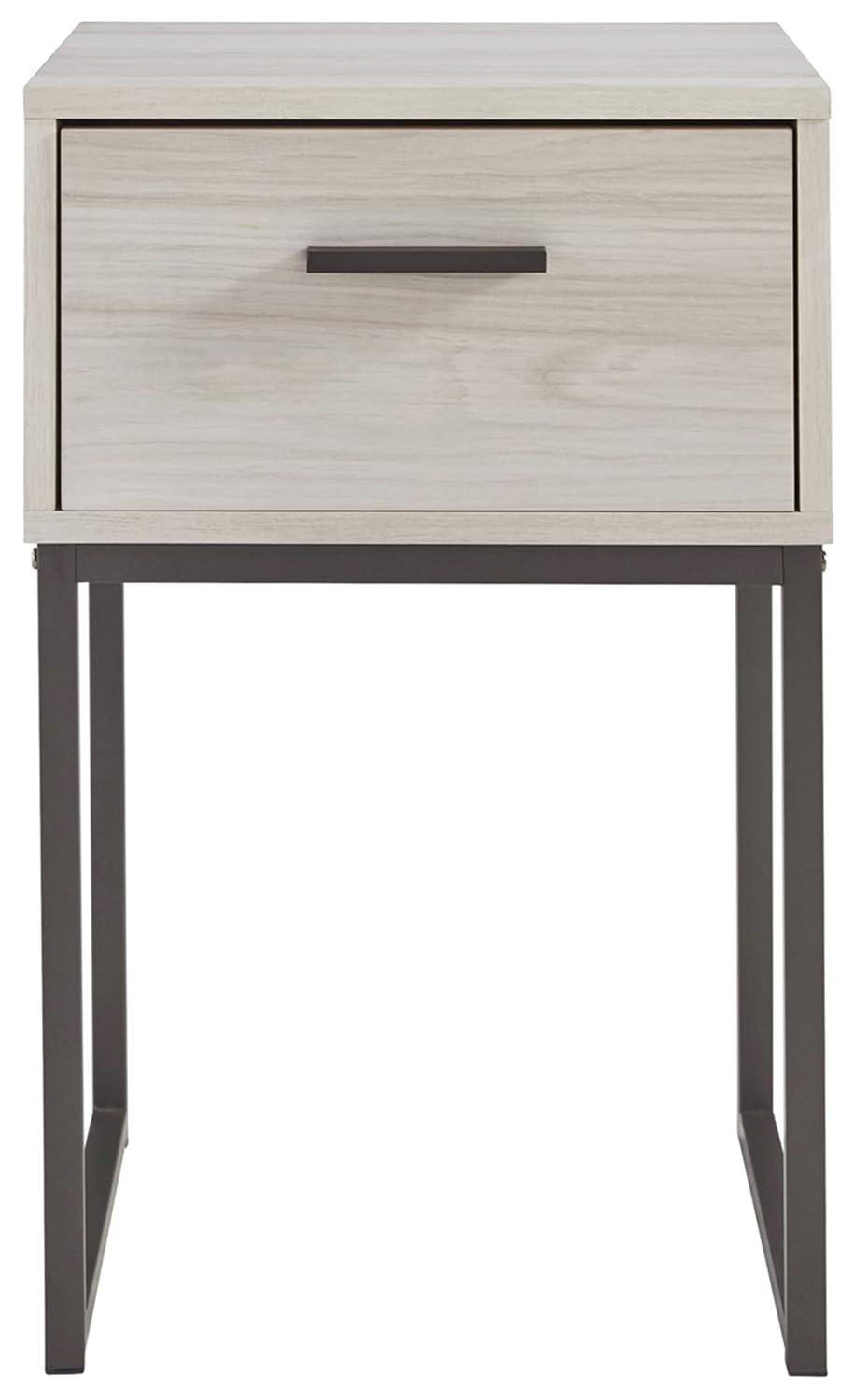 Socalle 1 - Drawer Nightstand in Gray