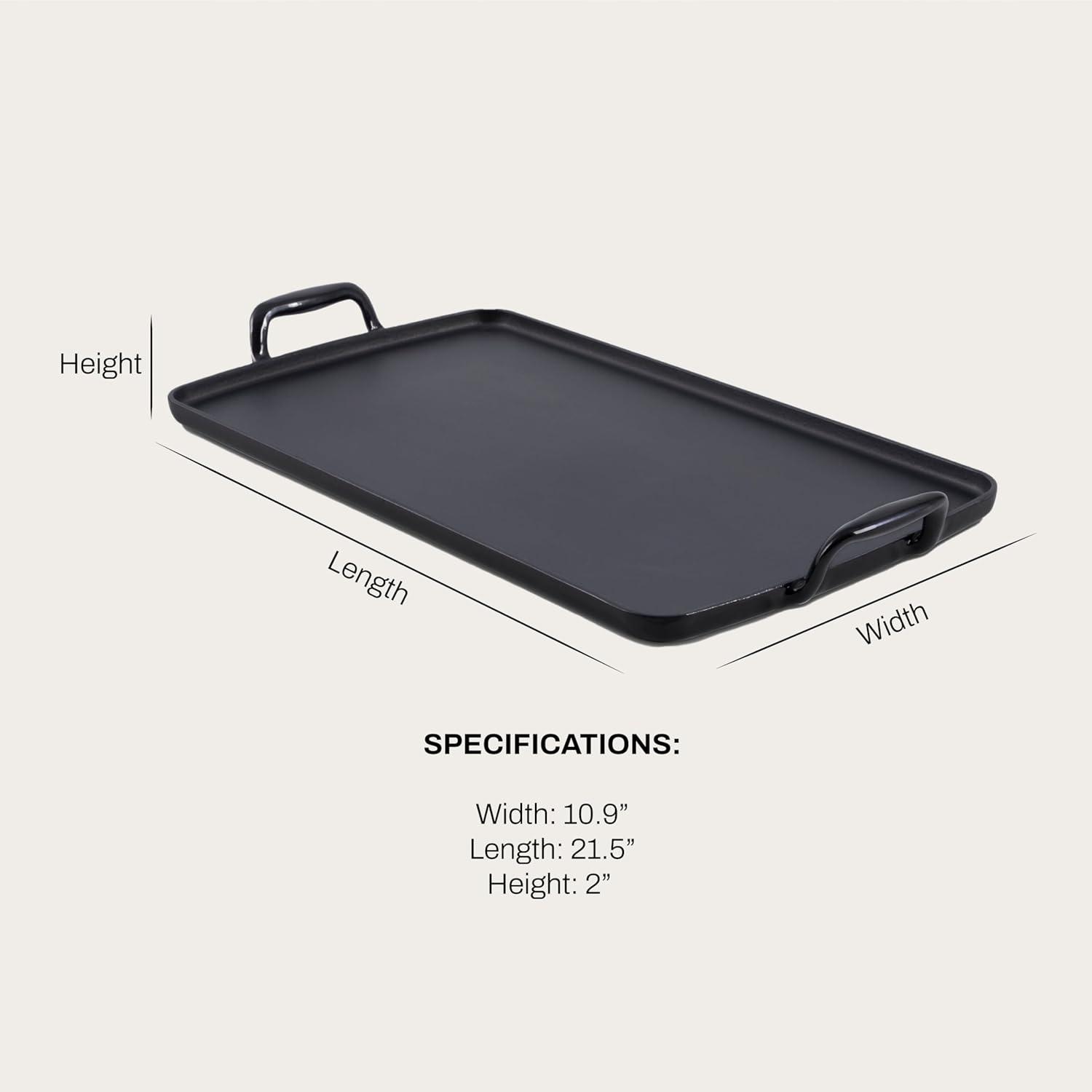 All-Clad ® Enameled Cast Iron 11"x19" Plancha Griddle
