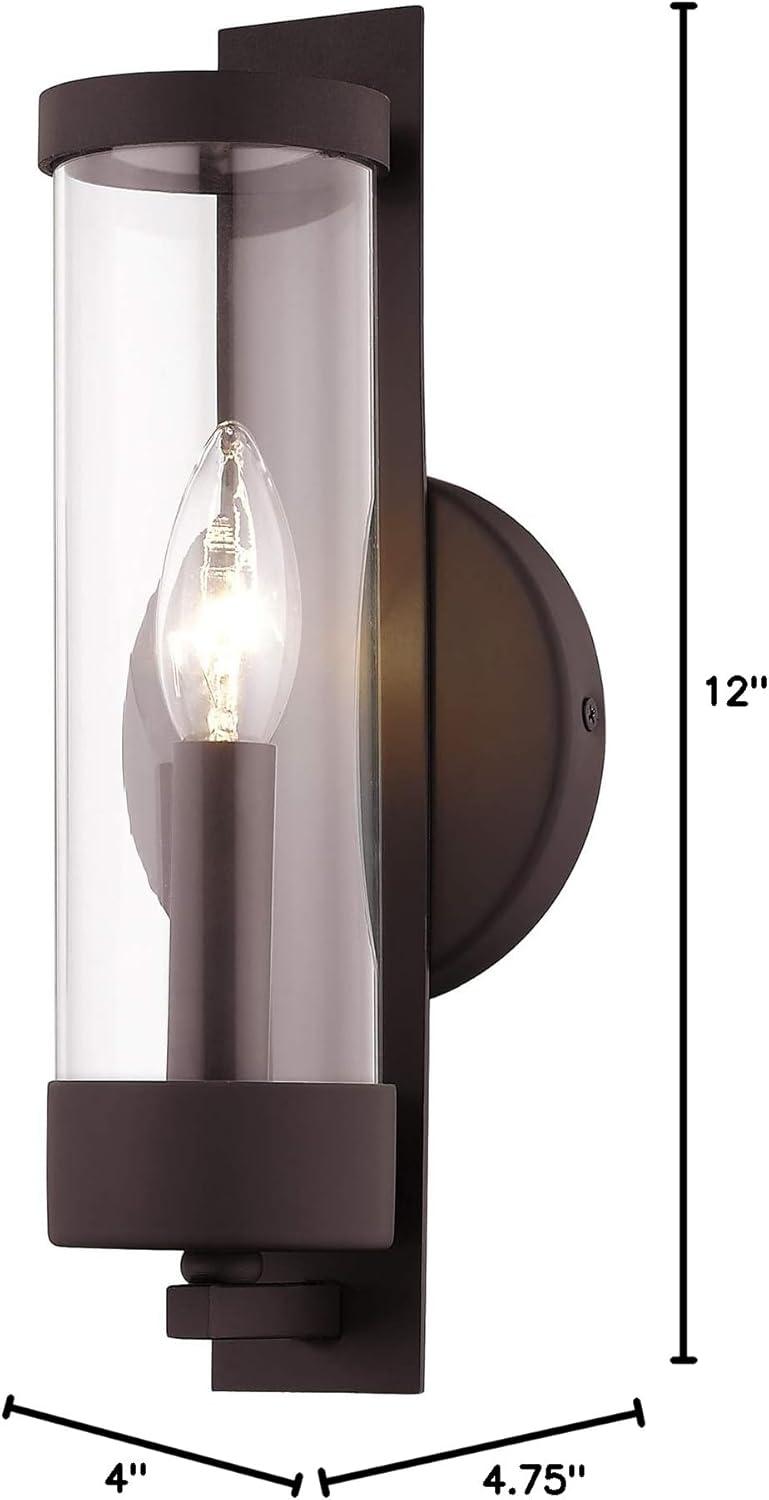 Livex Lighting Castleton 1 - Light Sconce in Bronze