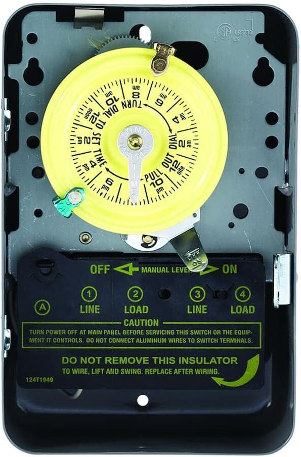 Intermatic T103 40 Amp Type 1 Steel Mechanical Timer