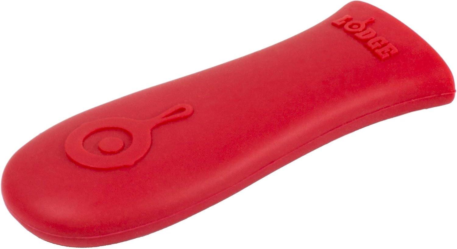 Red Silicone Heat-Resistant Handle Holder Mitt