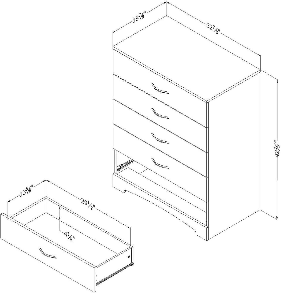 Step One 5 Drawer Chest
