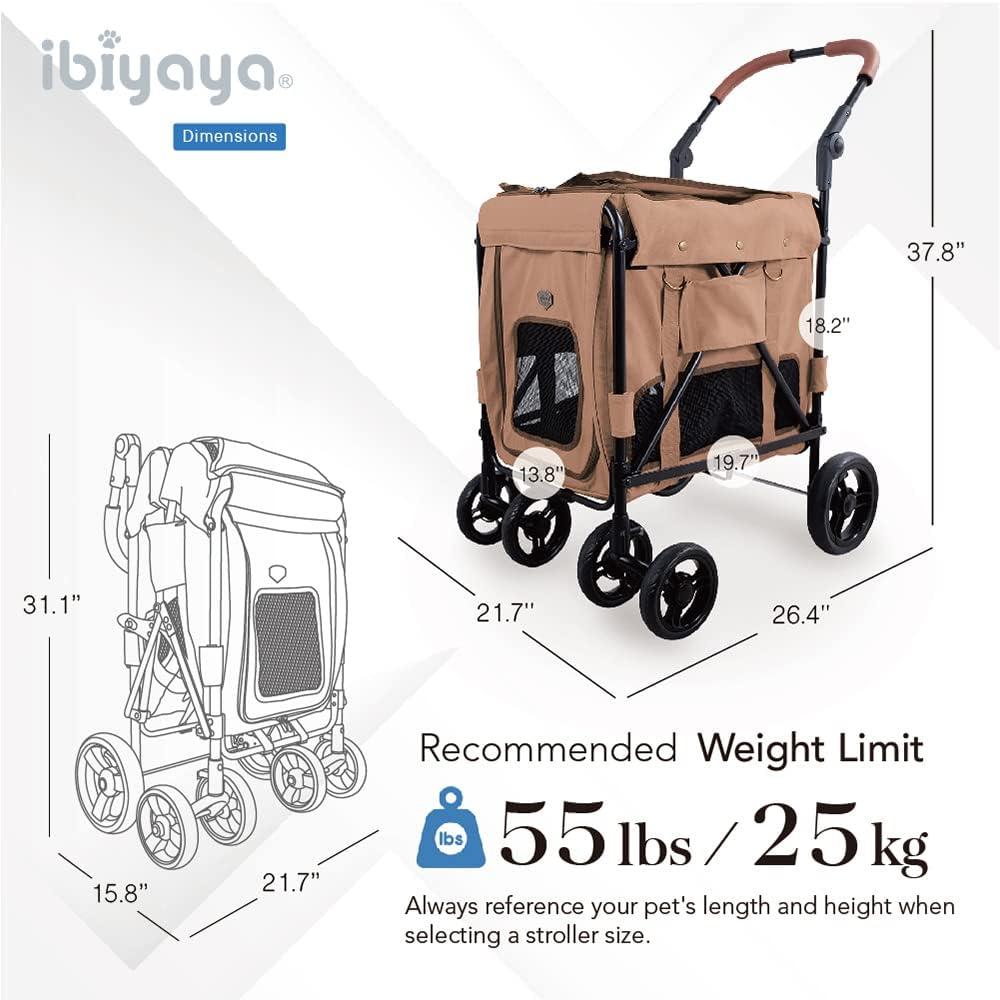Ibiyaya Gentle Giant Pet Wagon - Dirty Peach
