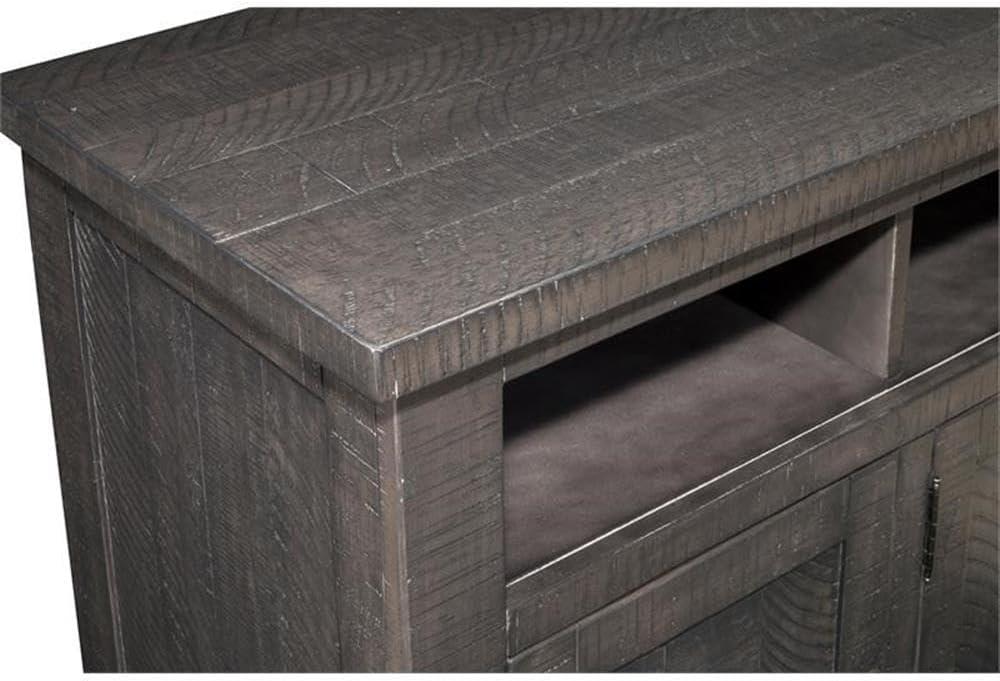 Martin Svensson Home West Mill 65" Solid Wood TV Stand Gray