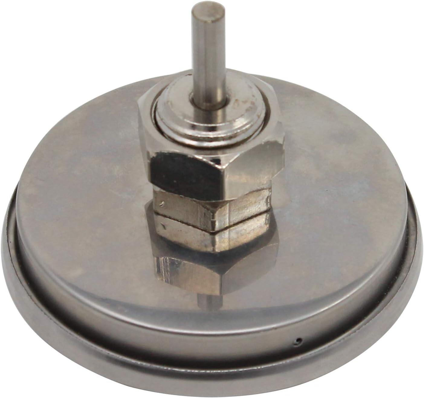 BBQ Grill Thermometer Heat Indicator Replacement Parts for Kitchenaid 720-0787D, 720-0819, 720-0745, 720-0733A, 720-0745B, 720-0826 - Compatible Barbeque Temperature Gauge Thermostat
