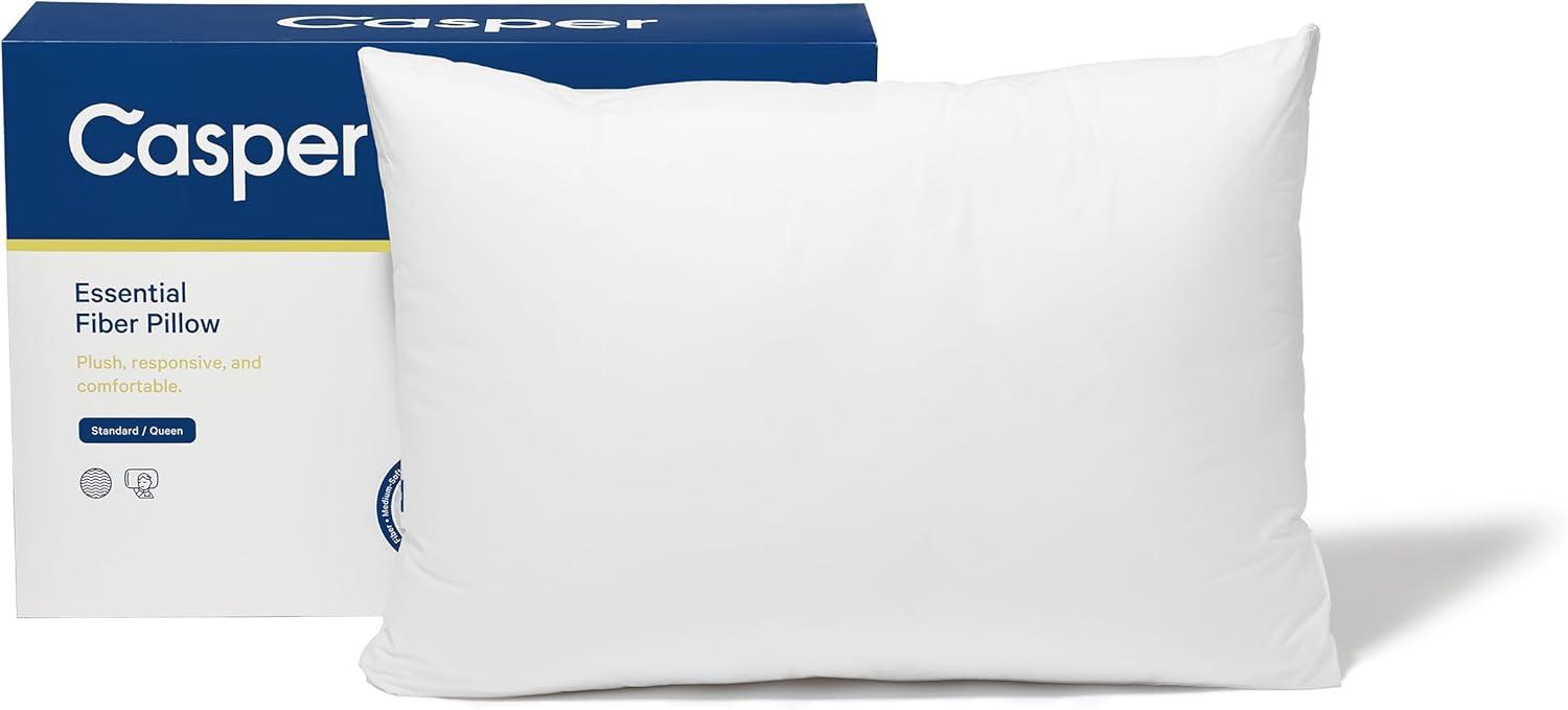 Casper Sleep Essential Pillow, Standard, Two Pack (Set of 2)