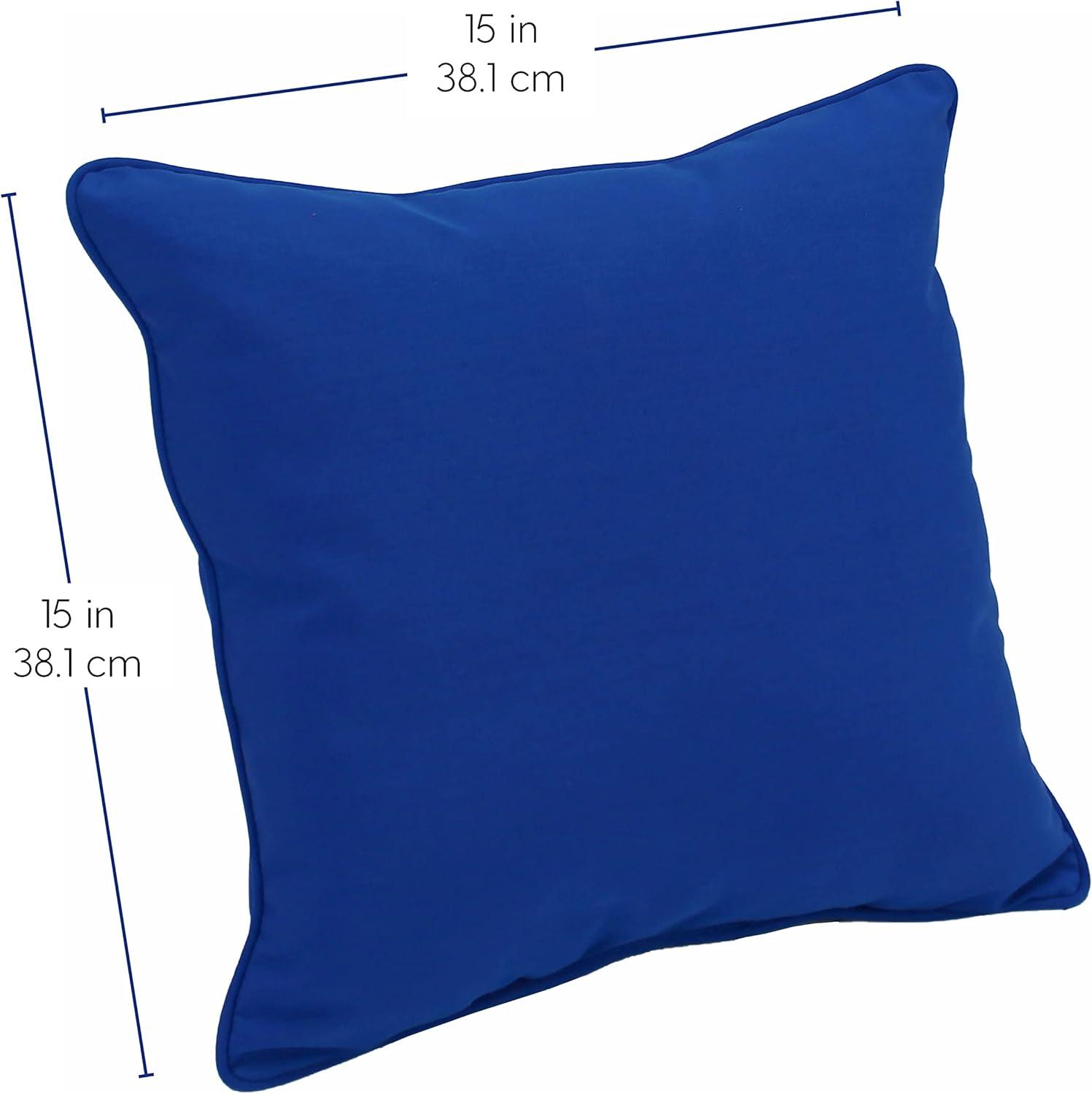 Factory Direct Partners Element Synthetic Throw Square Indoor/Outdoor Pillow Cover & Insert (Set of 2)