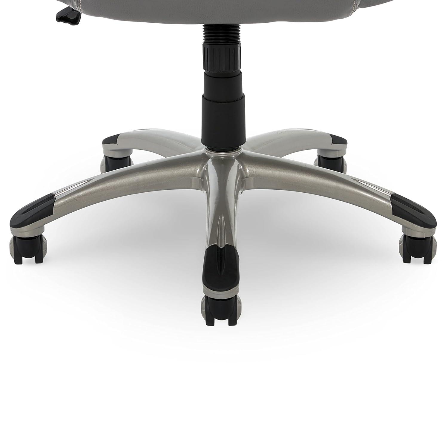 Serta Serta Garret Executive Office Chair, Ergonomic Lumbar Support, Semi-Plush Cushion, Body Pillows