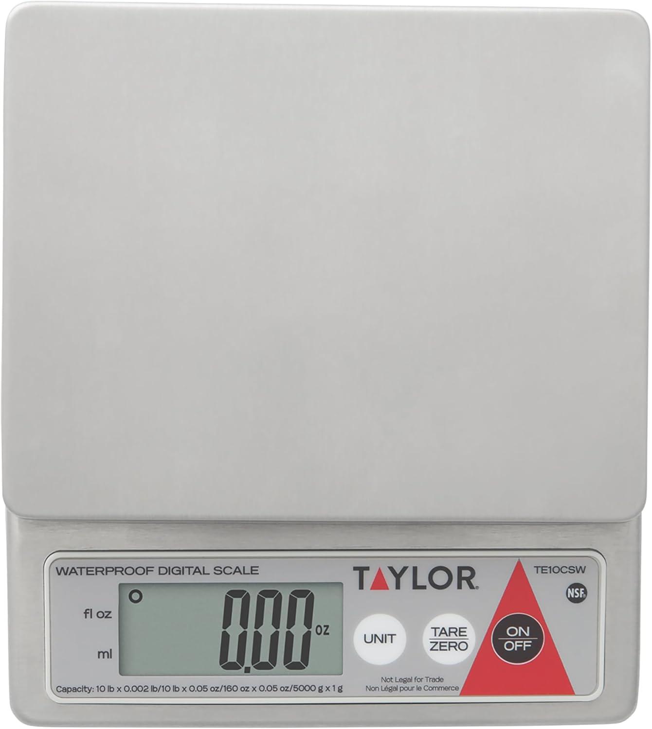 Stainless Steel Water-Resistant Digital Portion Control Scale