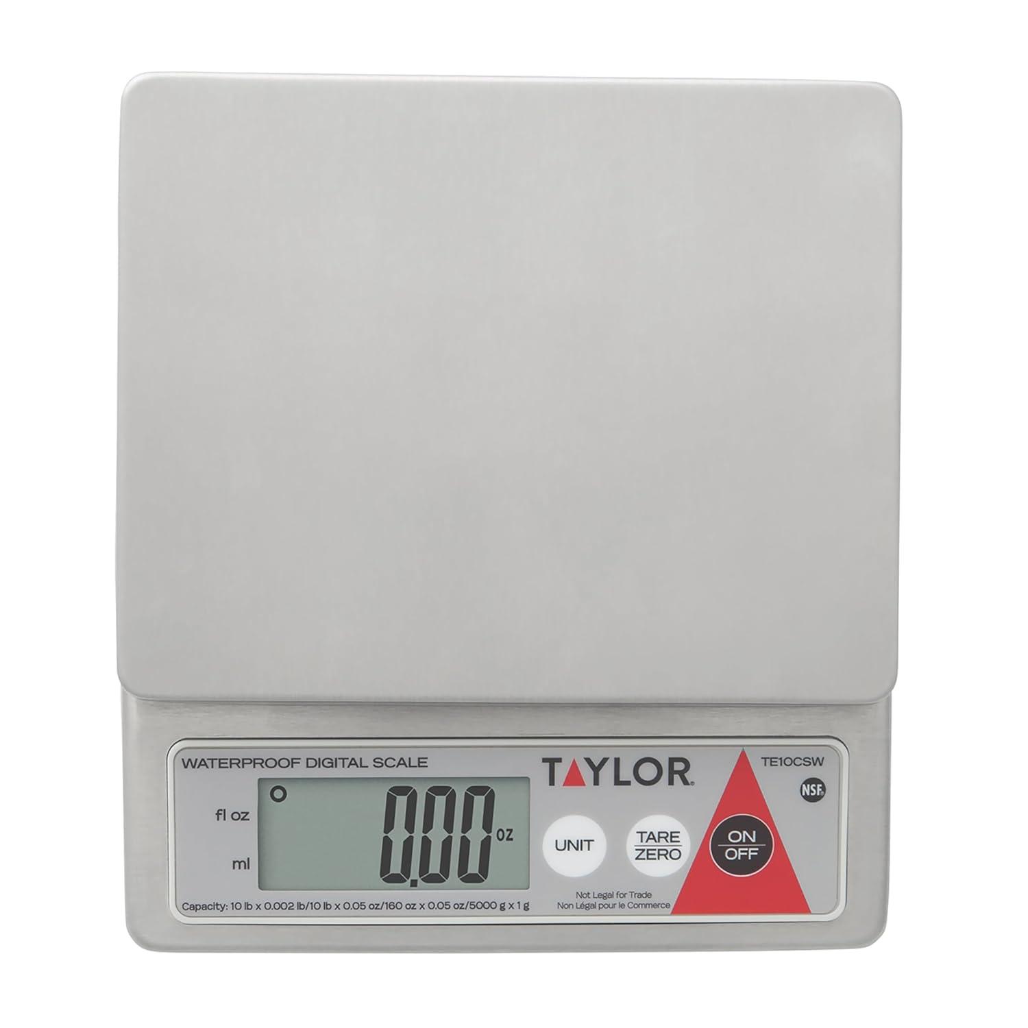 Stainless Steel Water-Resistant Digital Portion Control Scale