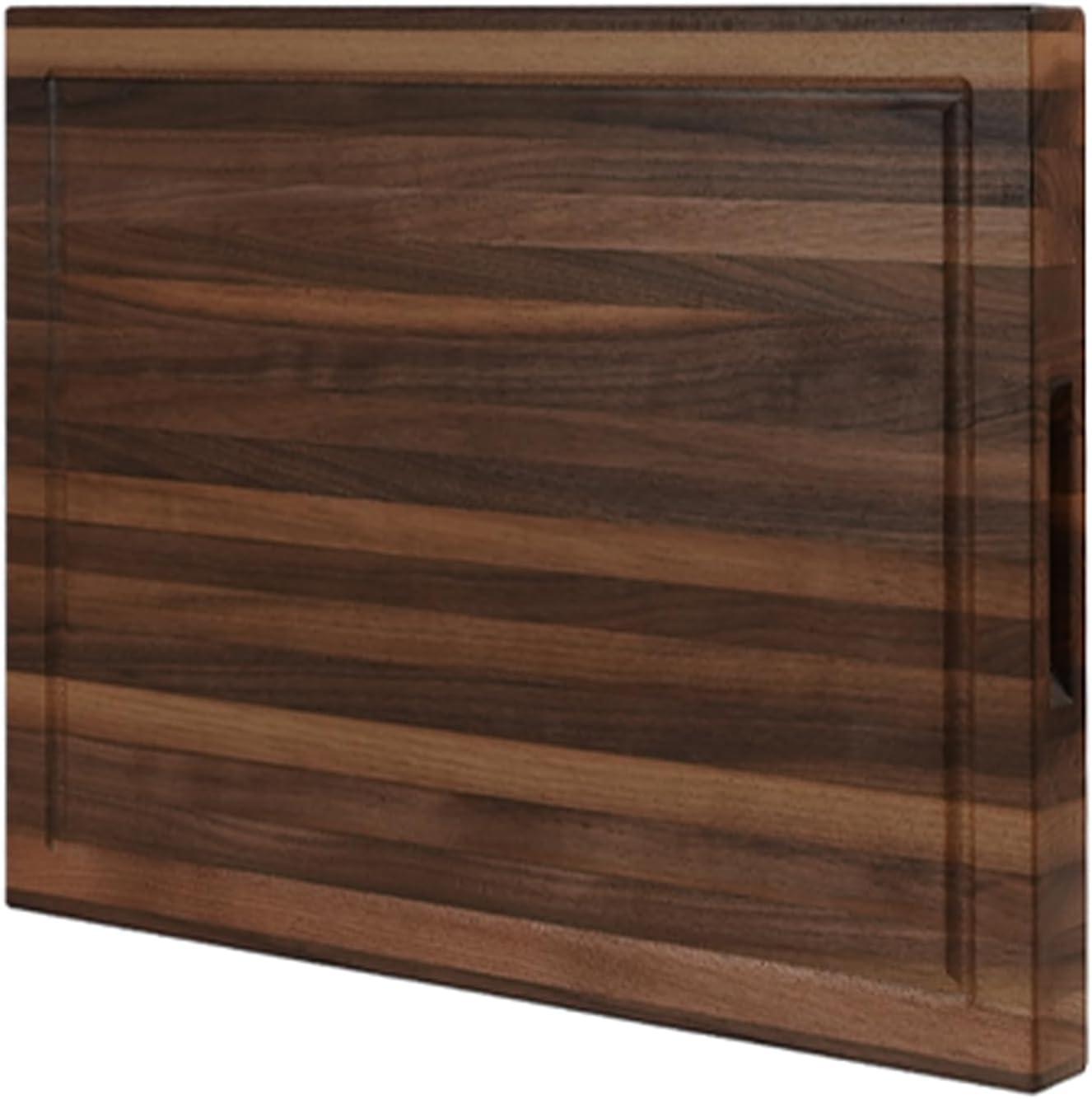 CONSDAN CONSDAN Wood Cutting Board, Black Walnut