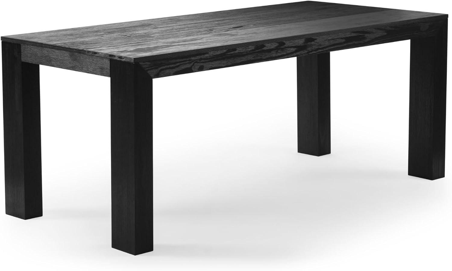 Plank+Beam 72" Modern Dining Table for 6, Solid Wood Rectangular Dining Table for Kitchen/Dining Room