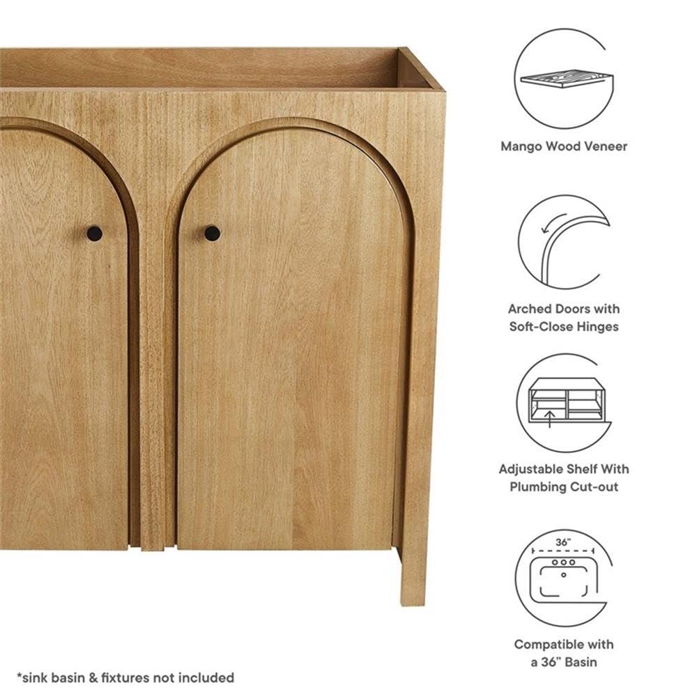 Modway Modway Appia 35" Single Bathroom Vanity Base Only